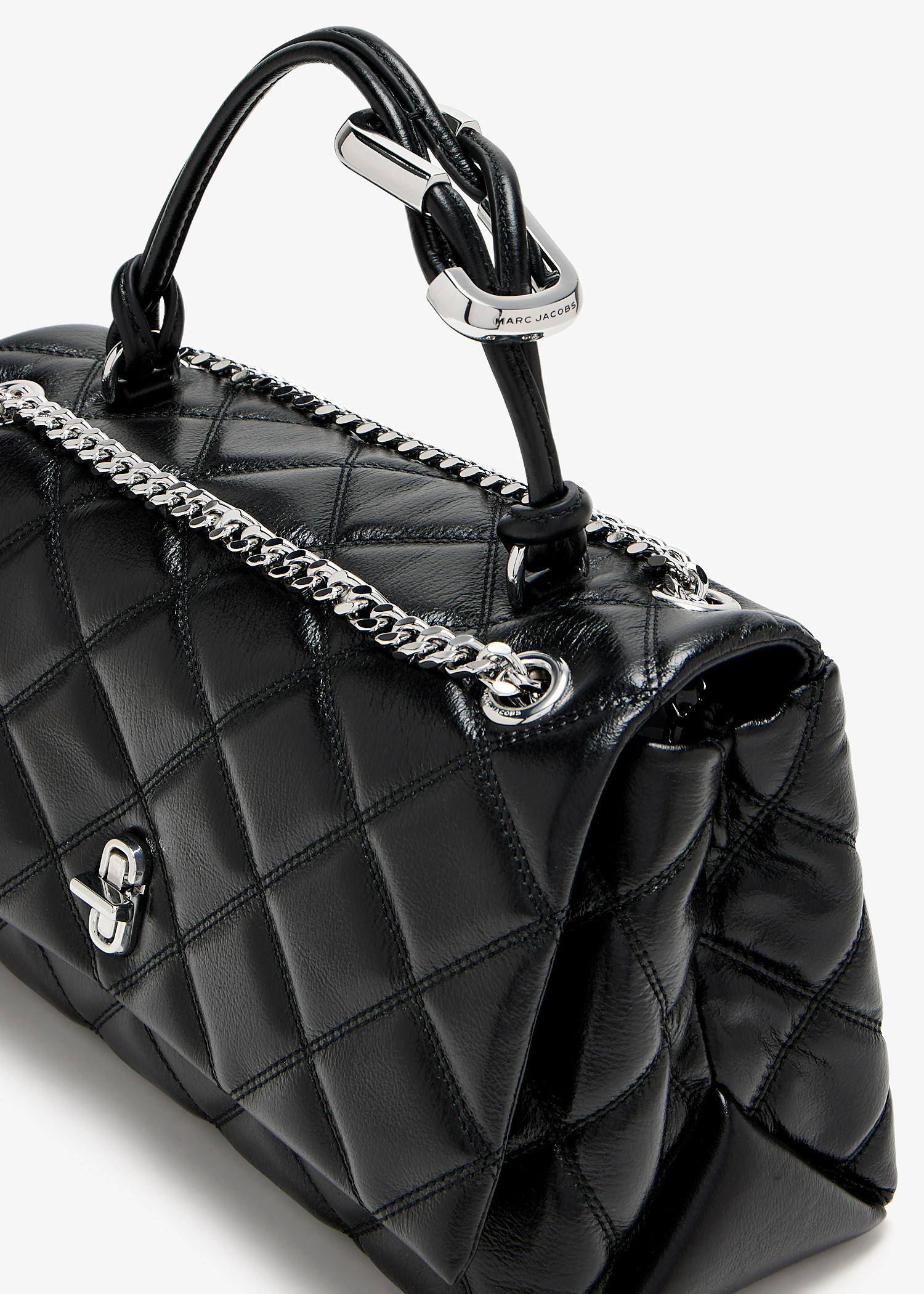 ハンドバッグ MARC JACOBS Woman Handbag Black 2S5HCR007H02 001 Marc Jacobs The quilted dual convertible shoulder bag for