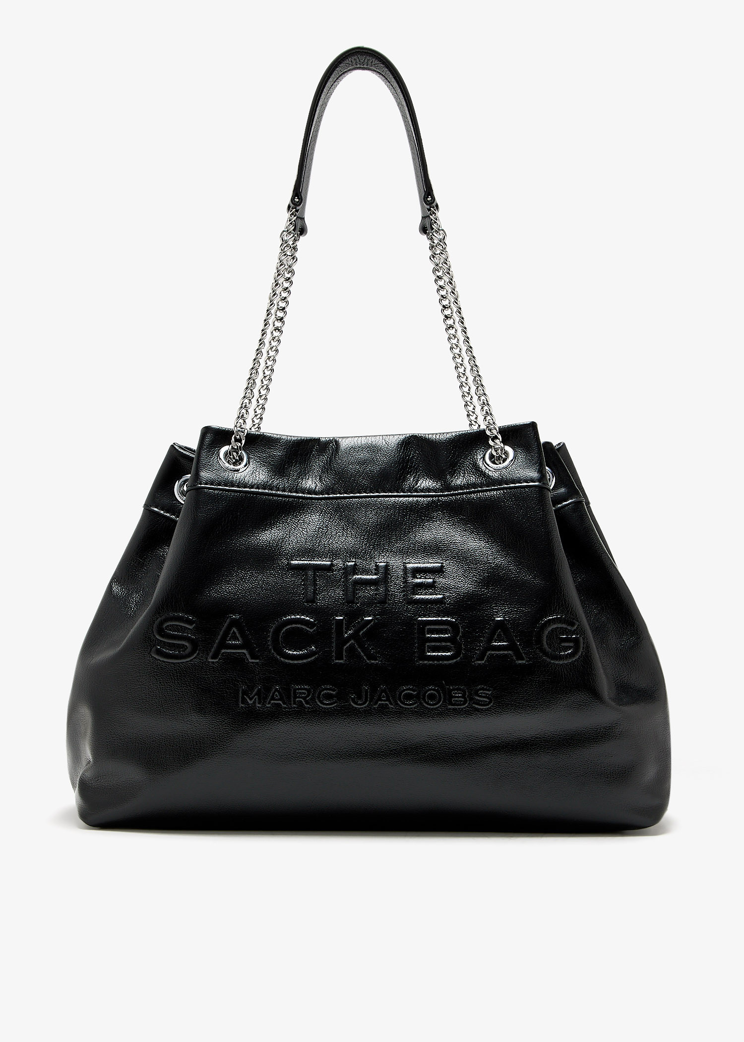 Marc Jacobs The large chain sack bag for Women - Black in USA Marc Jacobs The large chain sack bag for Women - Black in USA