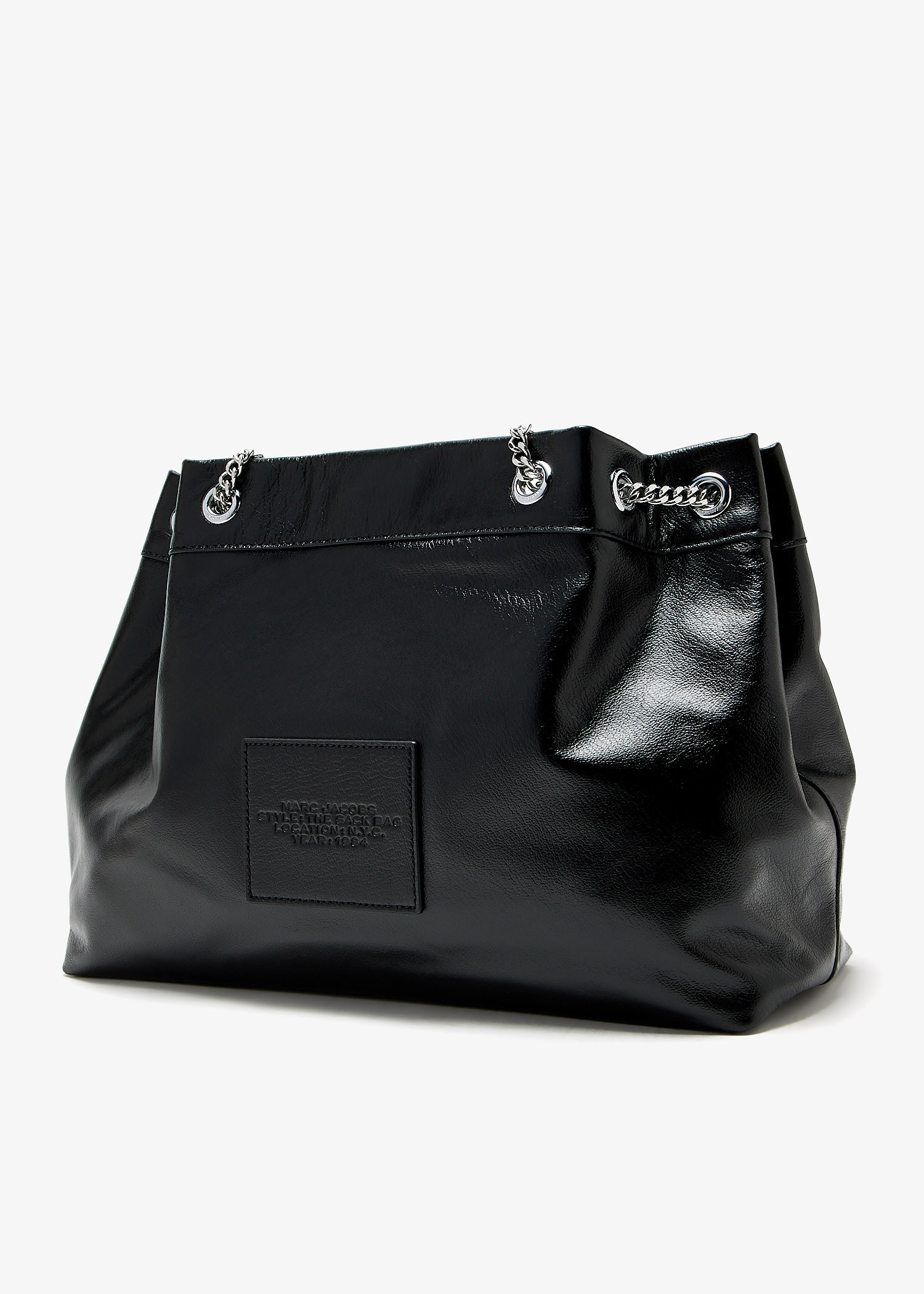 Marc Jacobs The large chain sack bag for Women - Black in USA