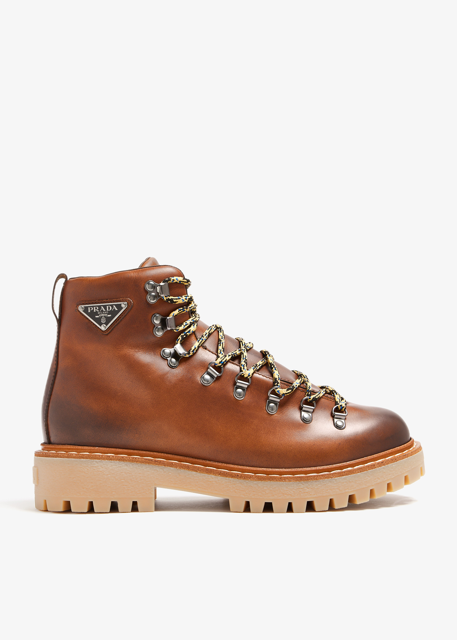 ブーツその他 PRADA CAMEL SUEDE LEATHER BOOTS Leather boots Prada Camel size 36.5 IT in Leather - 41847753