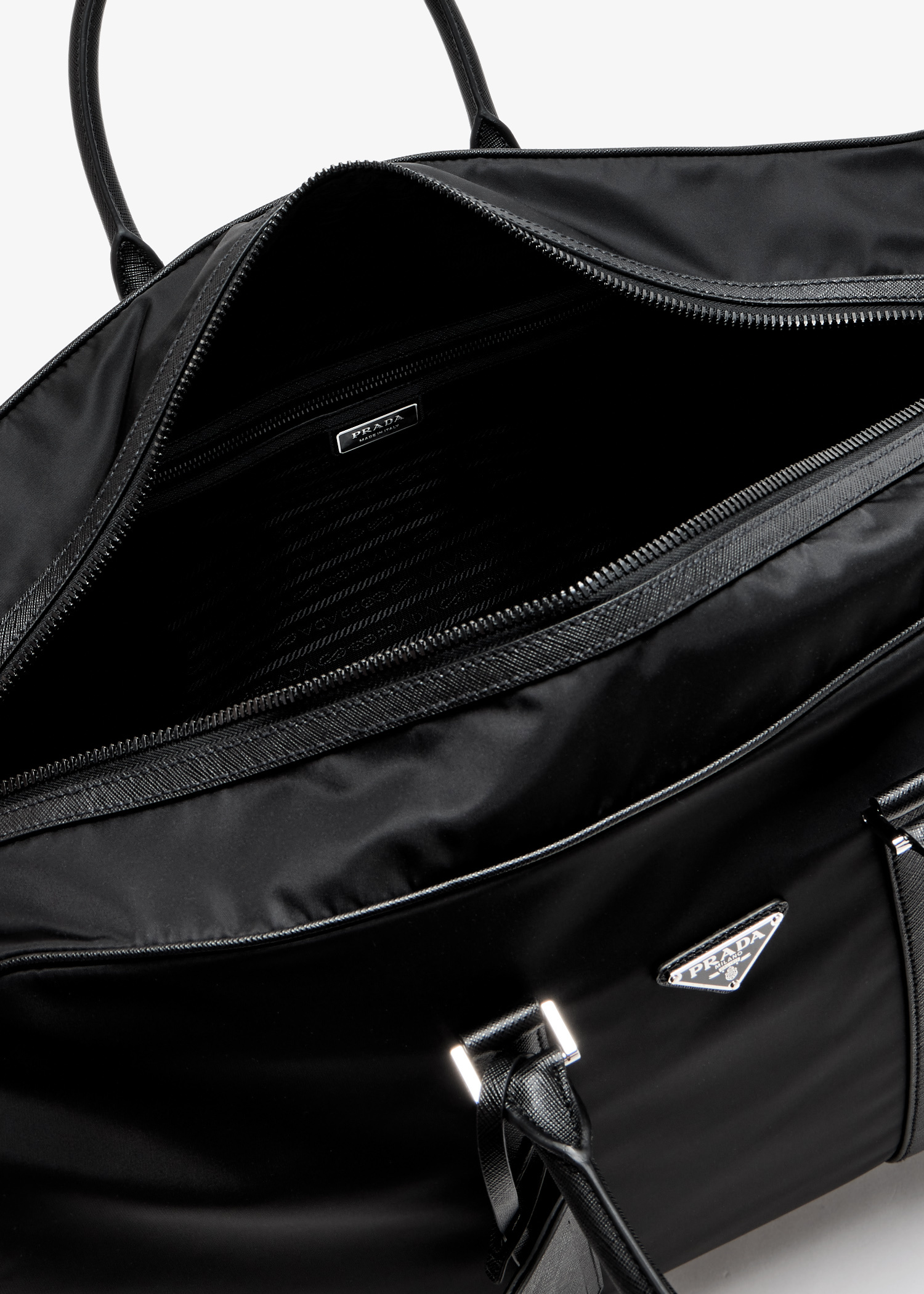 Prada Re-Nylon and Saffiano leather duffel bag for ADULT
