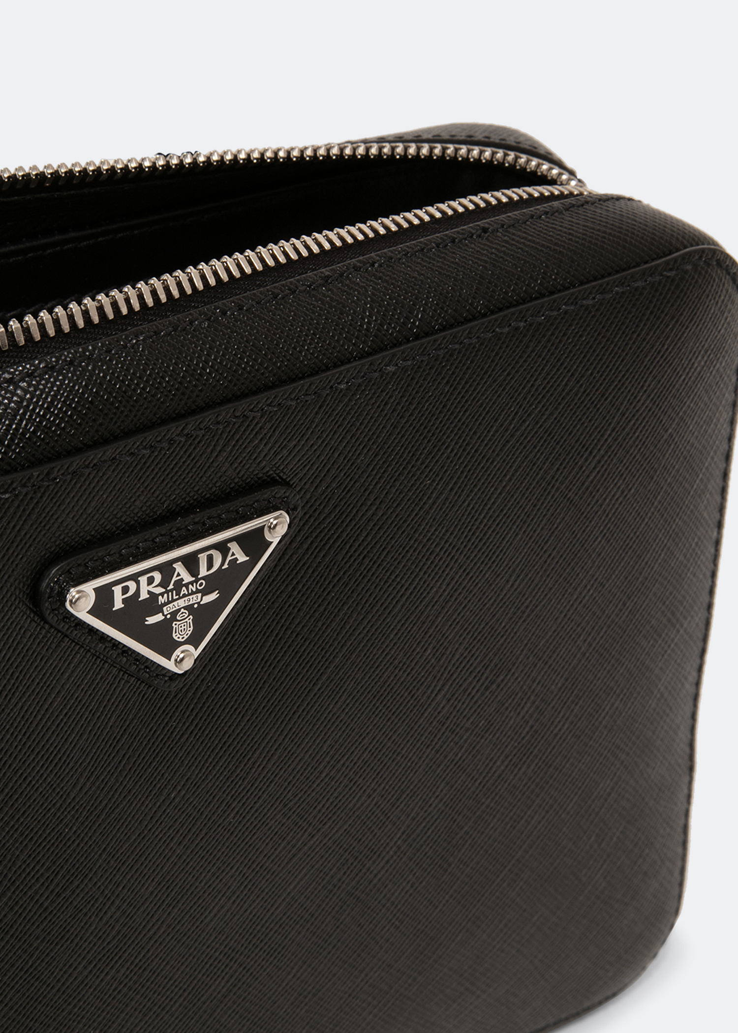 クラッチバッグ Prada Saffiano Leather Clutch Prada Saffiano Leather Pouch | Saks Fifth Avenue