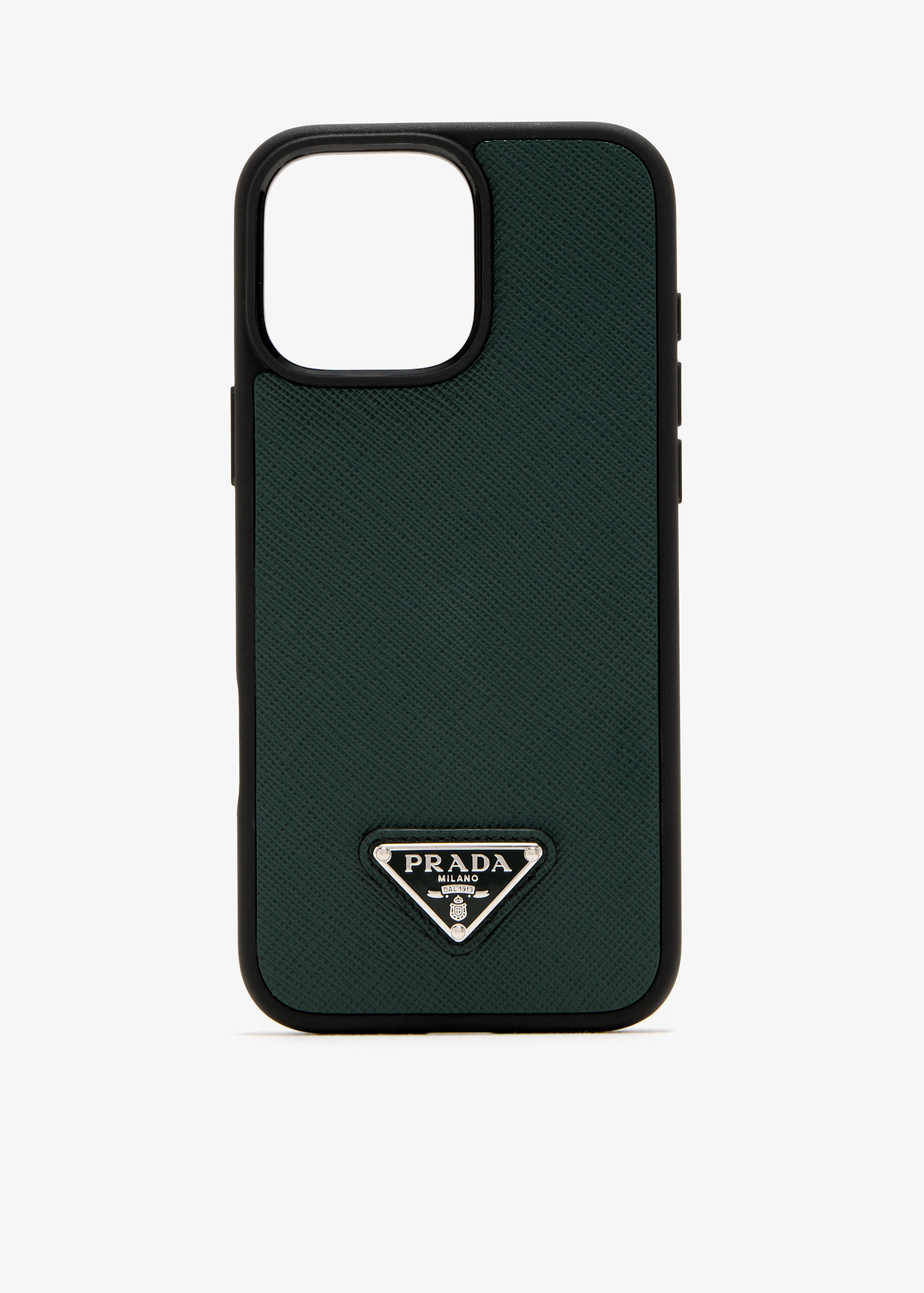 Prada iPhone 16 Pro Max saffiano leather cover for Men