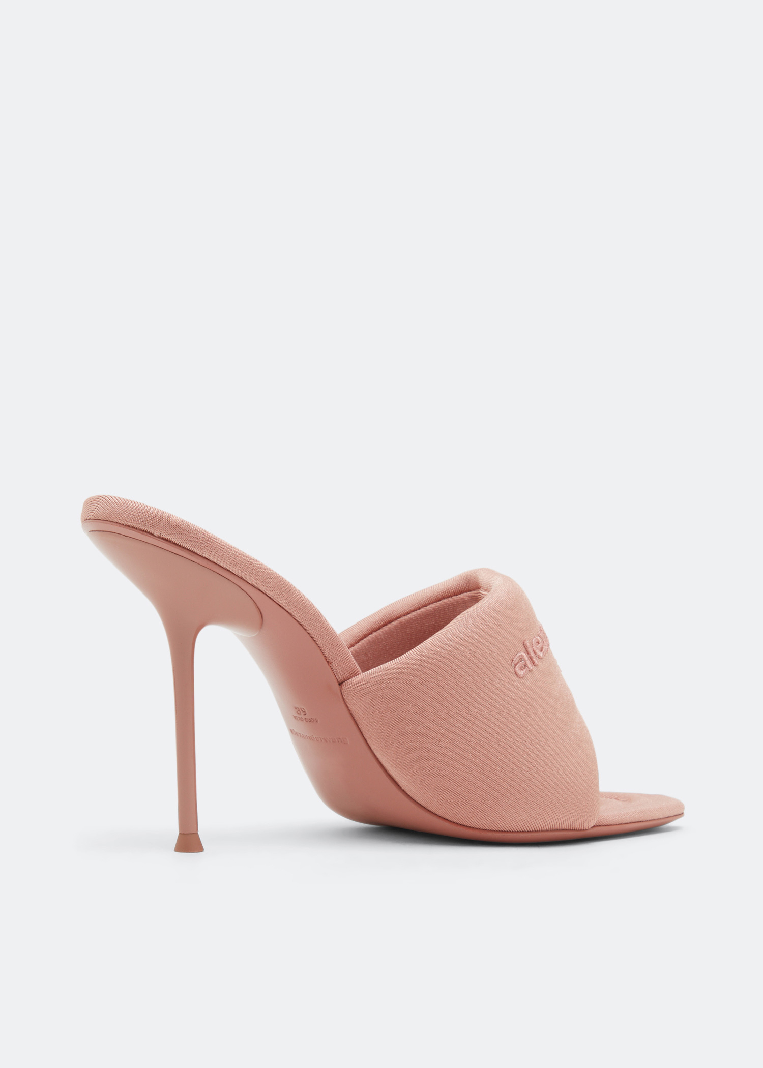 Alexander Wang Sienna high mules for Women - Pink in USA | Level Shoes