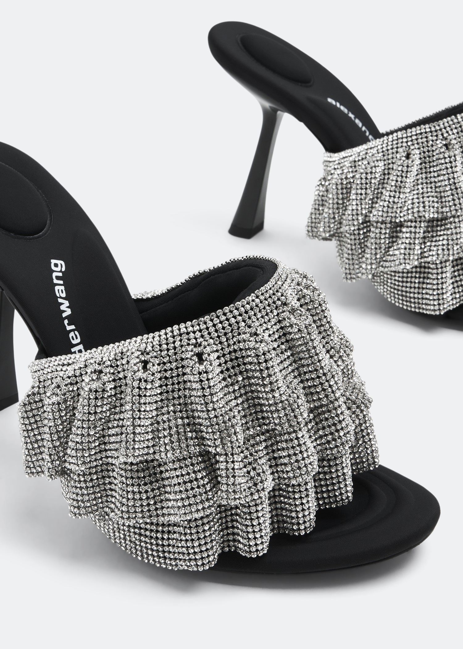 ALEXANDER WANG ナラ エンヘリッシュ サンタル 30123S014 001 Alexander Wang Black Strap Sandals 35.5 36 Jil Sander Acne