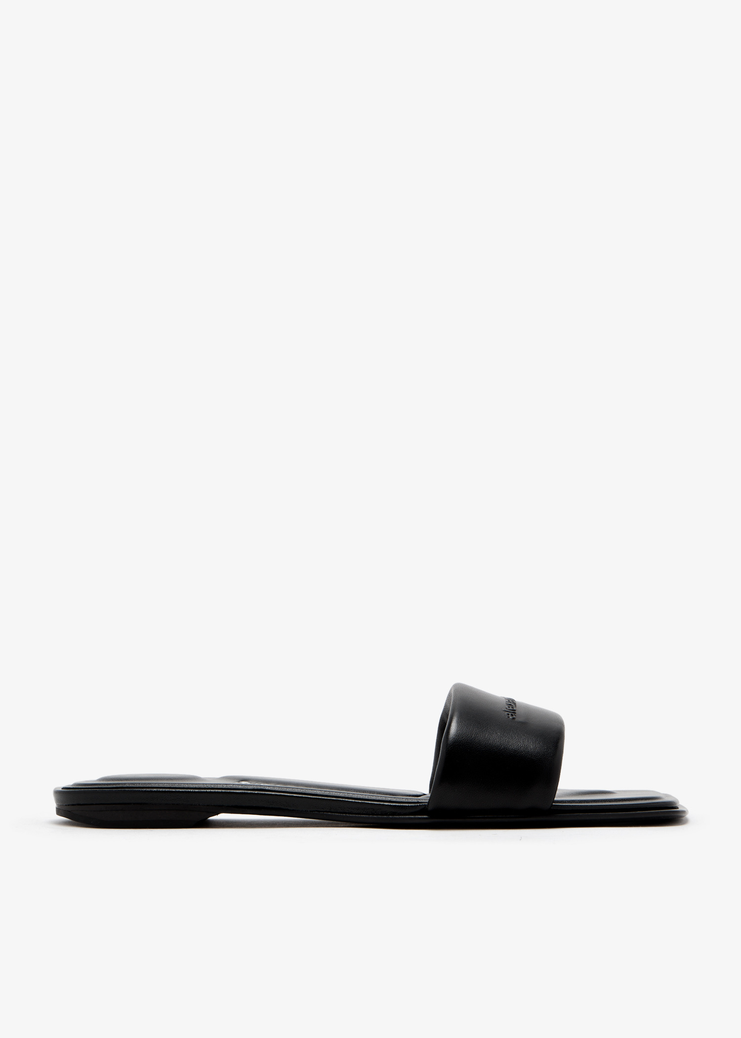 サンダル・ミュール Alexander Wang Vy Flat Sandal Alexander Wang VY Flat Sandal in Optic White | REVOLVE
