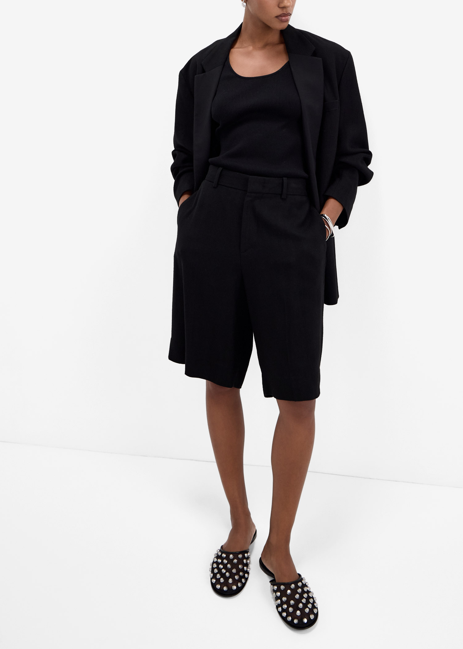 Alexander Wang Rhodes slippers for Women - Black in UAE