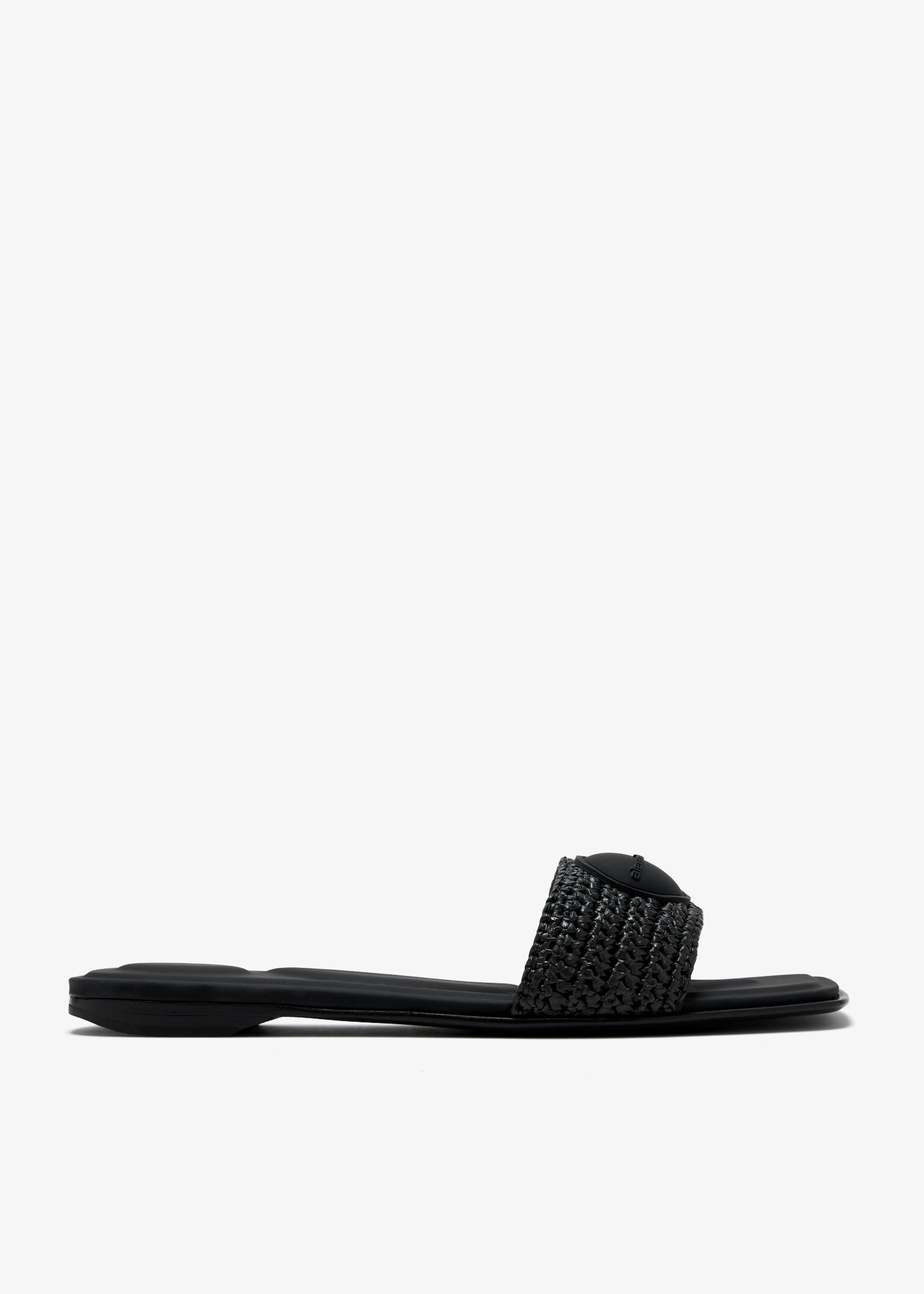 Alexander Wang Vy slide sandals for Women - Black in UAE