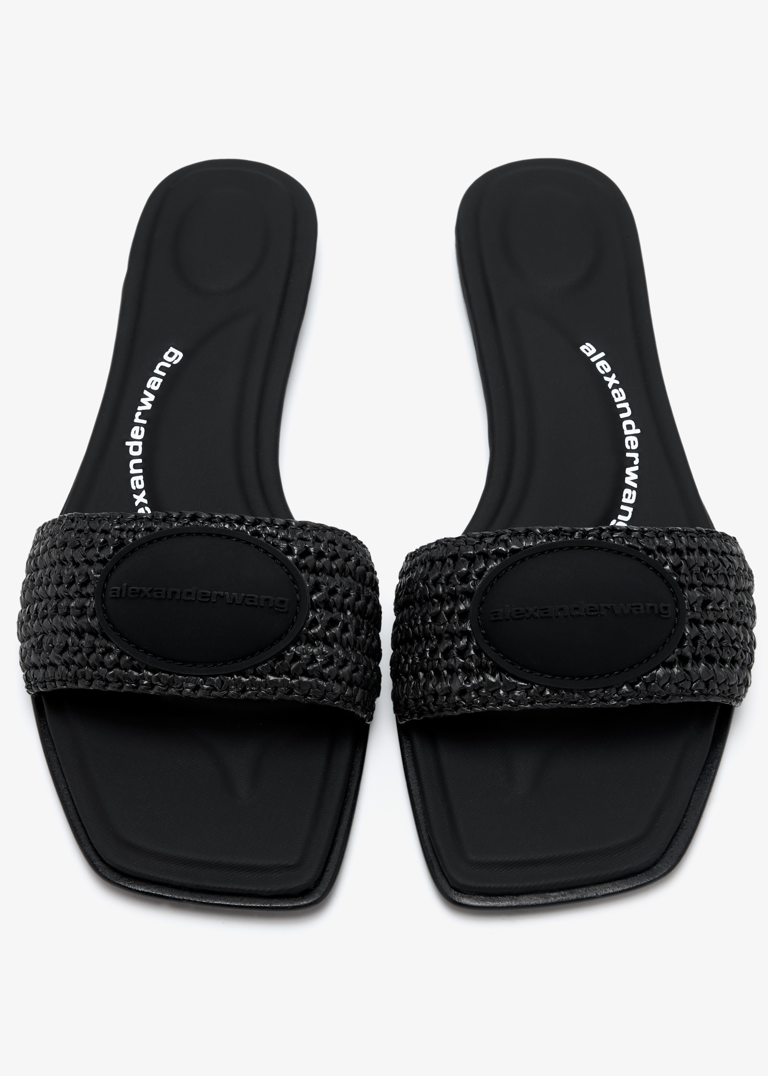 サンダル・ミュール ALEXANDER WANG Women Sandals 30325S002 001 Black Alexander Wang Vy slide sandals for Women - Black in UAE