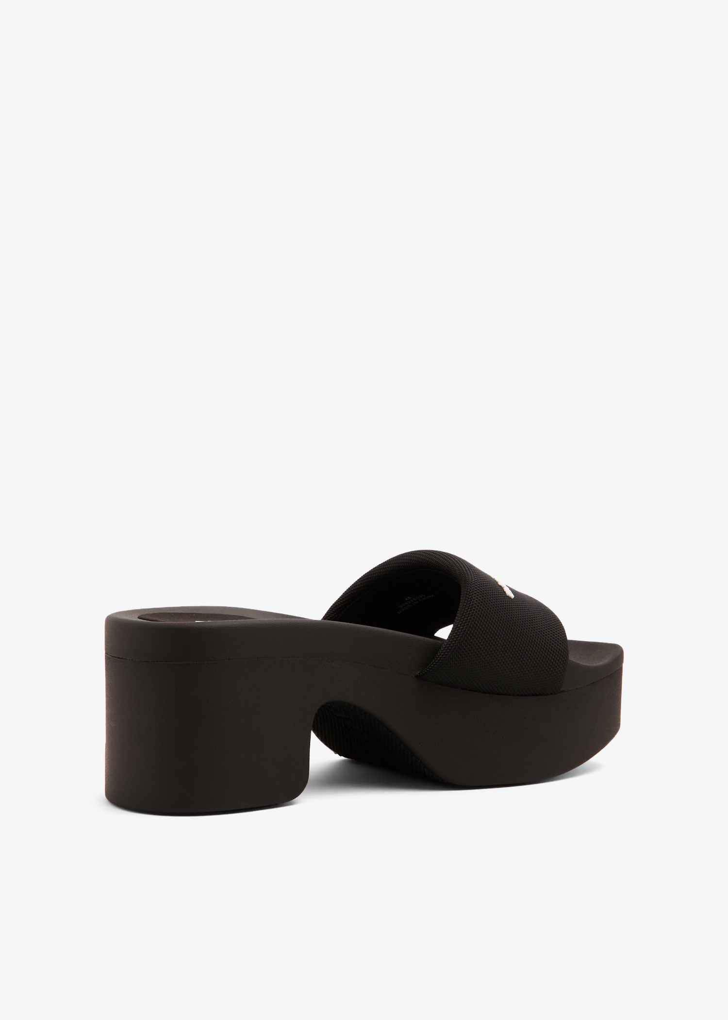 Alexander Wang AW platform slides for Women - Black in UAE