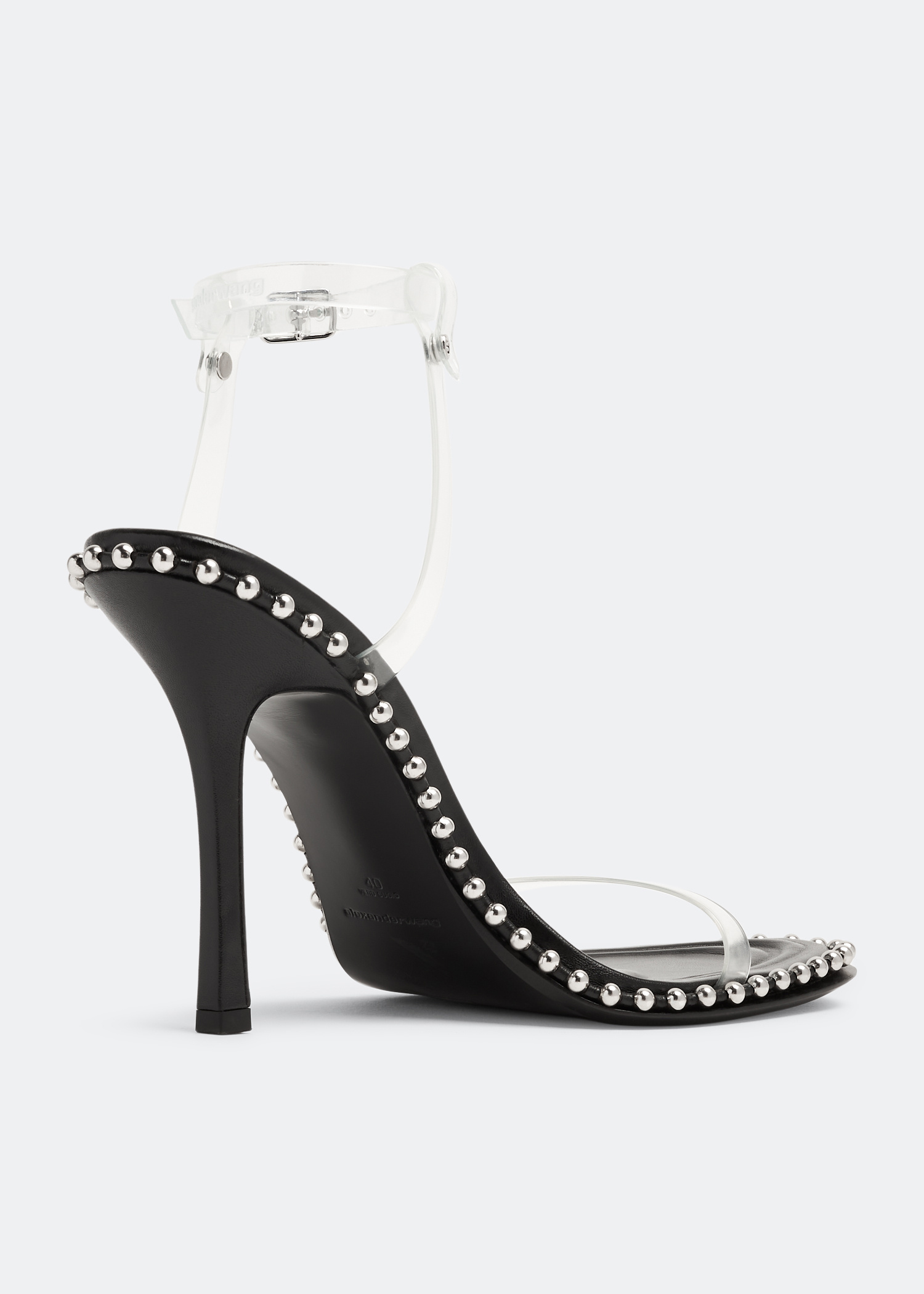 サンダル・ミュール Alexander Wang FW23 NOVA 85 SANDAL (30323S044 001) T by Alexander Wang Nova 85 Pvc Sandals | ShopSimon
