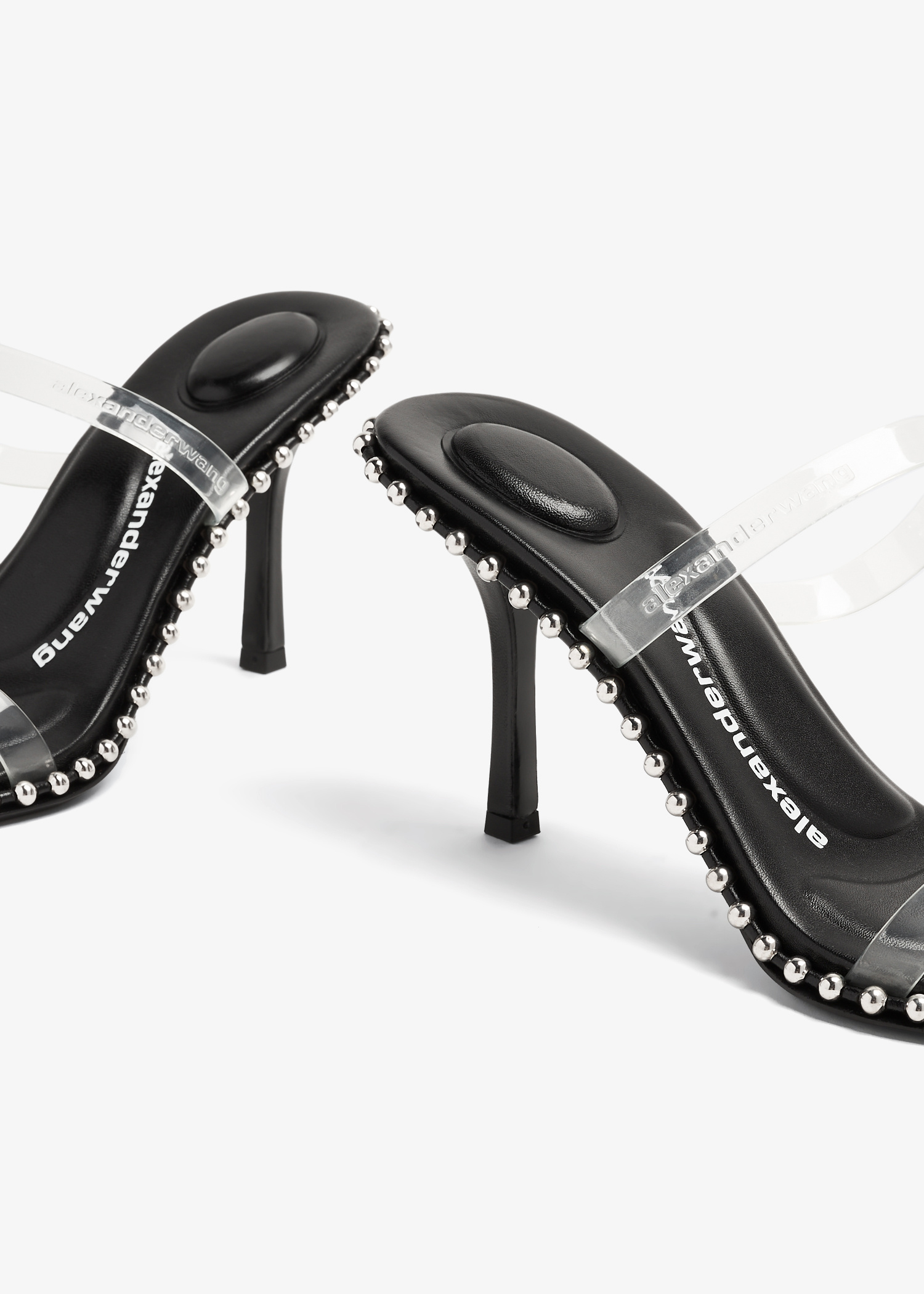 Alexander Wang Nova 85 slide sandals for Women - Black in