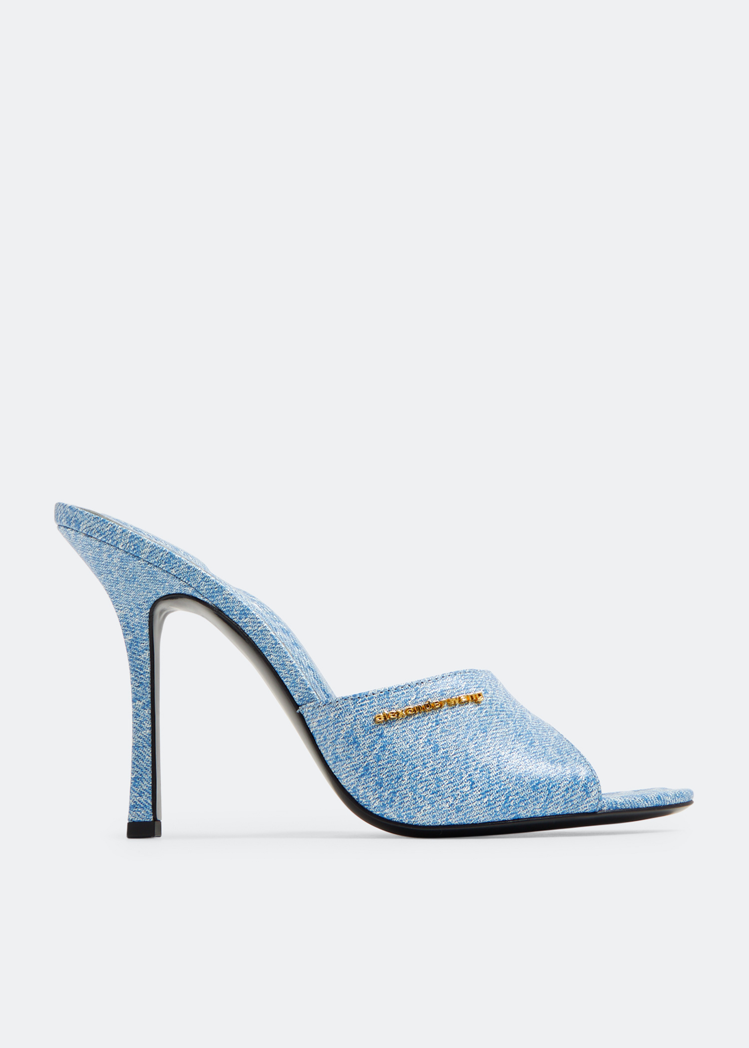 alexanderwang ミュール38 Alexander Wang Lucienne 105 mules for Women - Blue in USA | Level