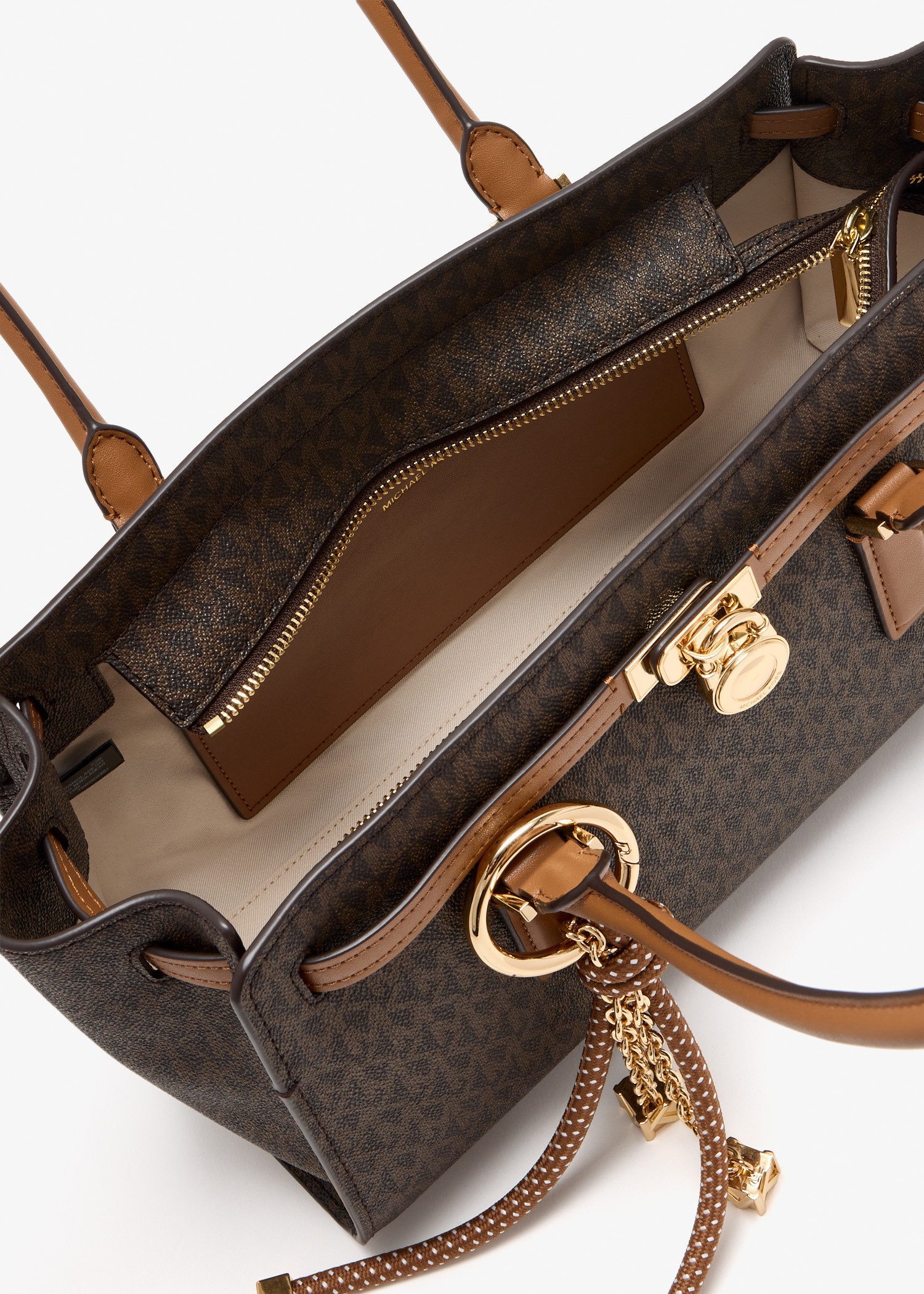 Michael Kors Hamilton Moderne small satchel for Women - Printed in