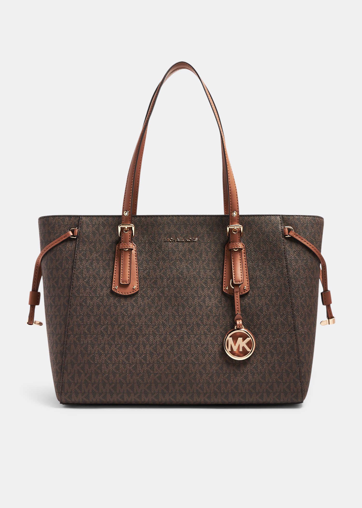 Michael Kors Voyager shopper tote bag for Women - Brown in USA