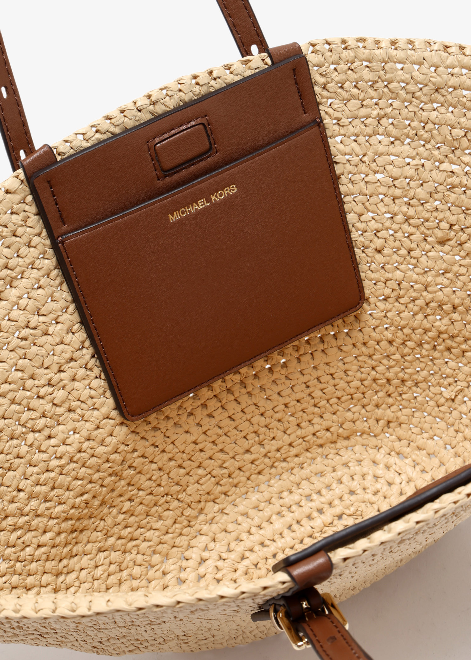 Michael Kors Isa small tote bag for Women - Beige in UAE