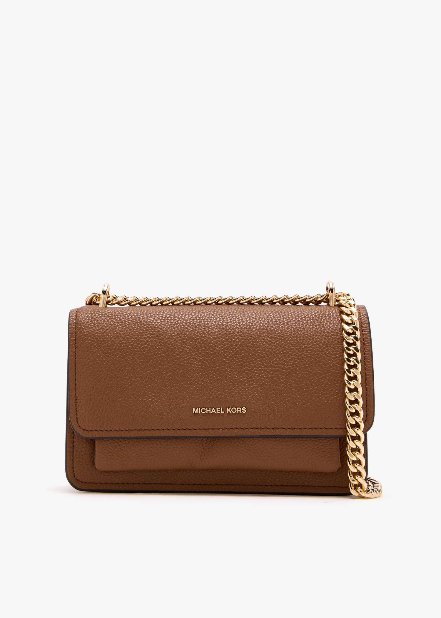 Michael Kors Claire large shoulder bag for Women - Brown in UAE
