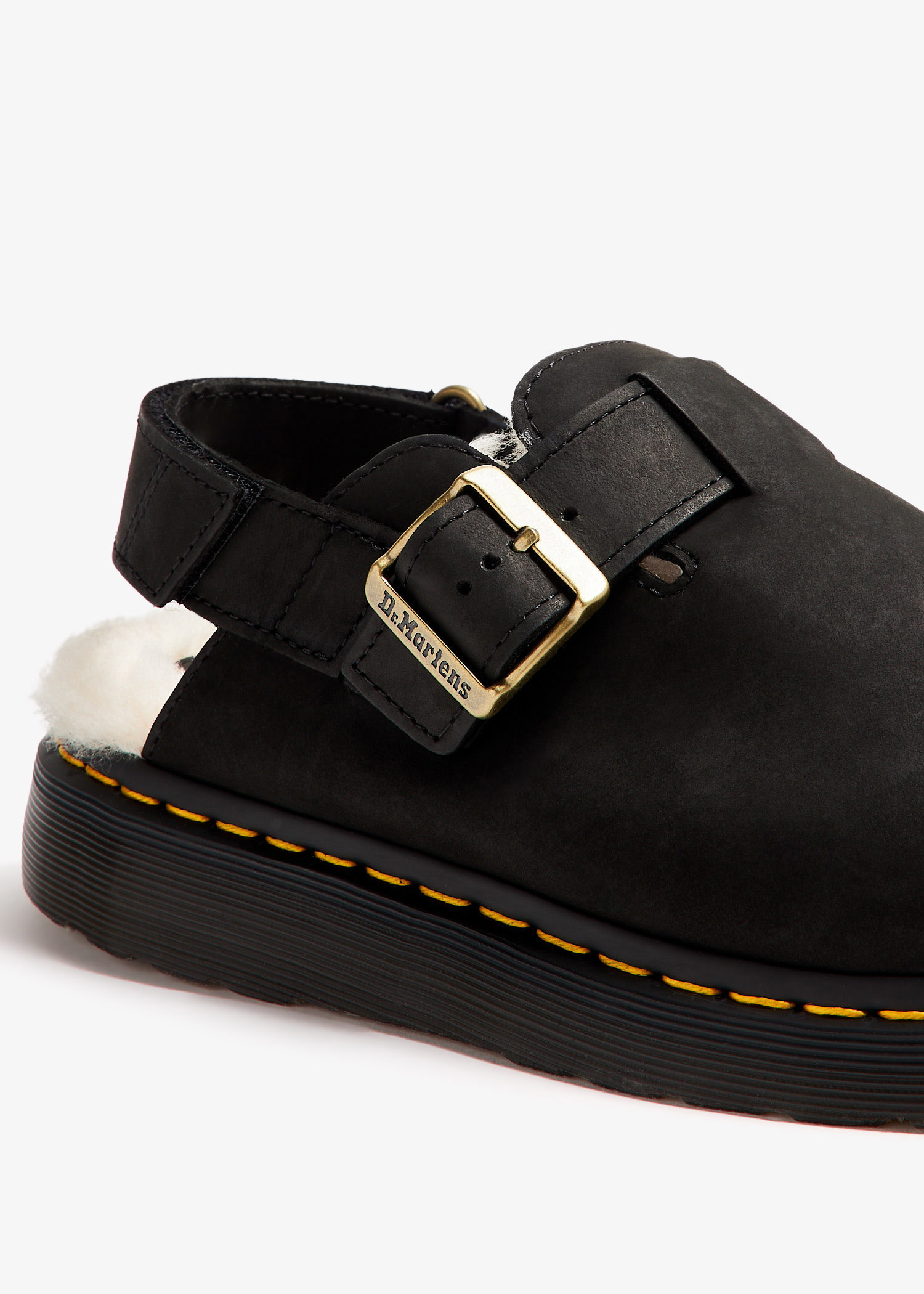 Dr. Martens Jorge II mules for ADULT-UNISEX, Men, Women - Black in
