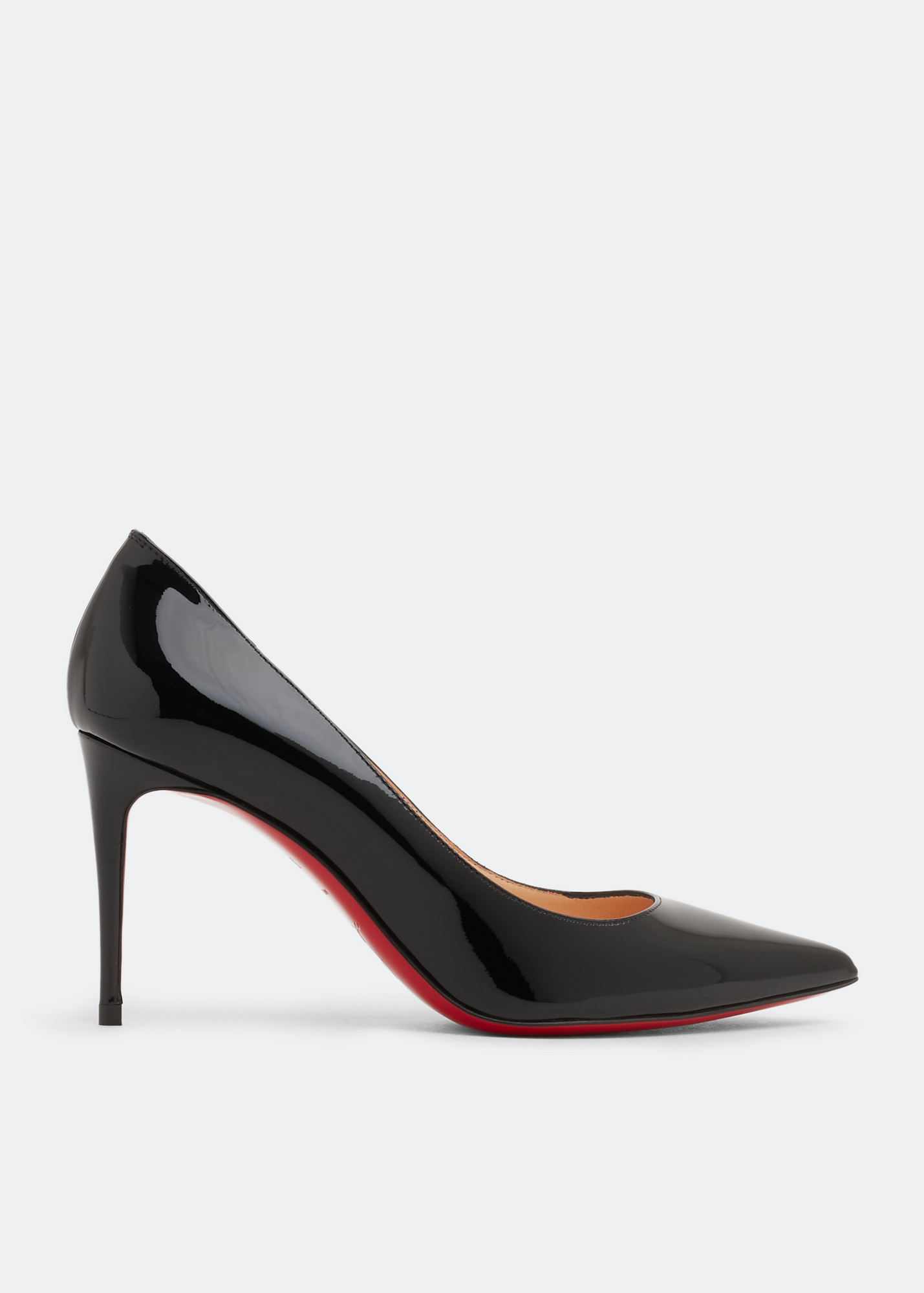 すぐ届く♪Christian Louboutin*Kate85mmパンプススペッキオ♪ Kate - 85 mm Pumps - Veau velours - Black - Women