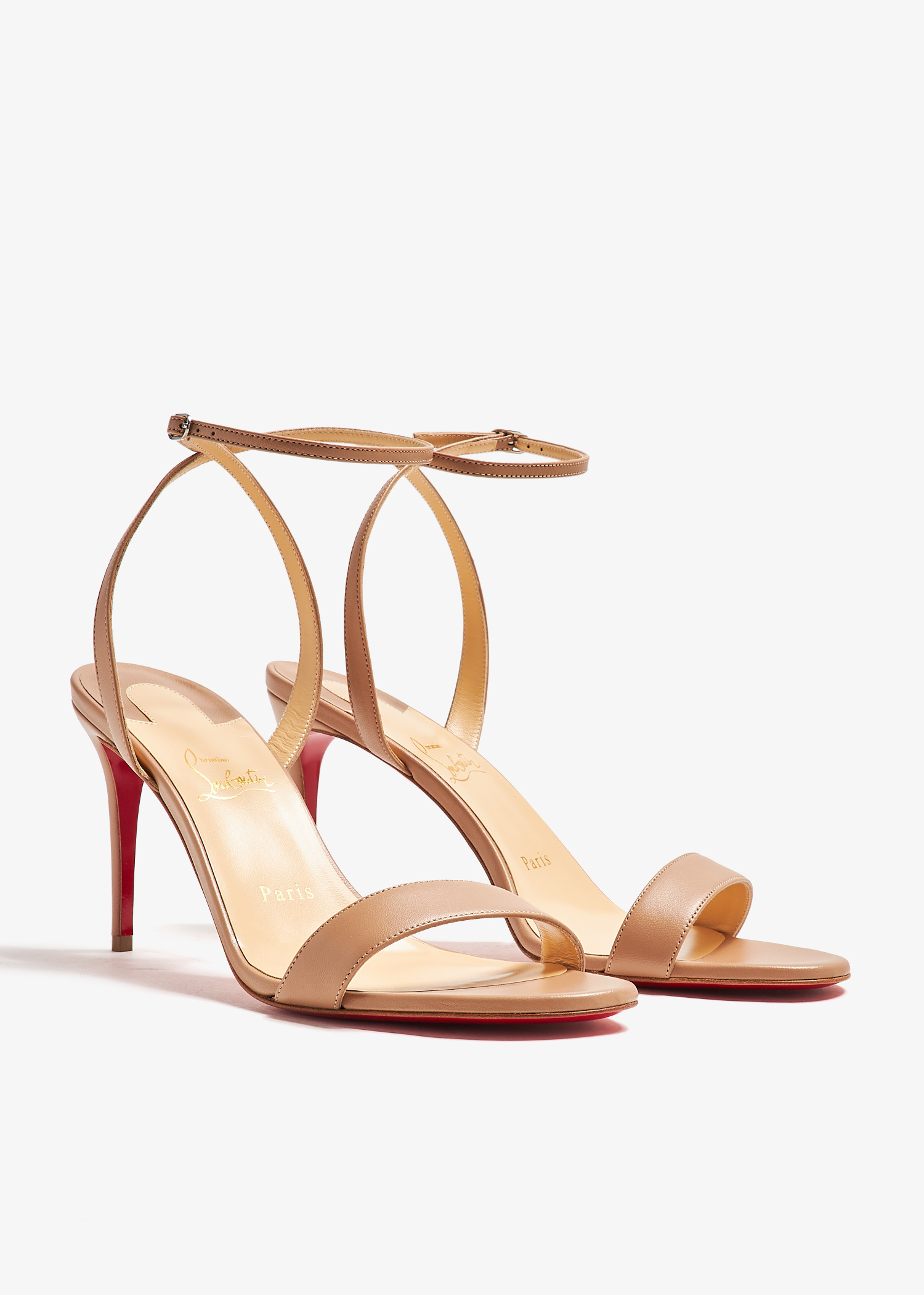 Christian Louboutin Loubigirl 85 sandals for Women - Beige
