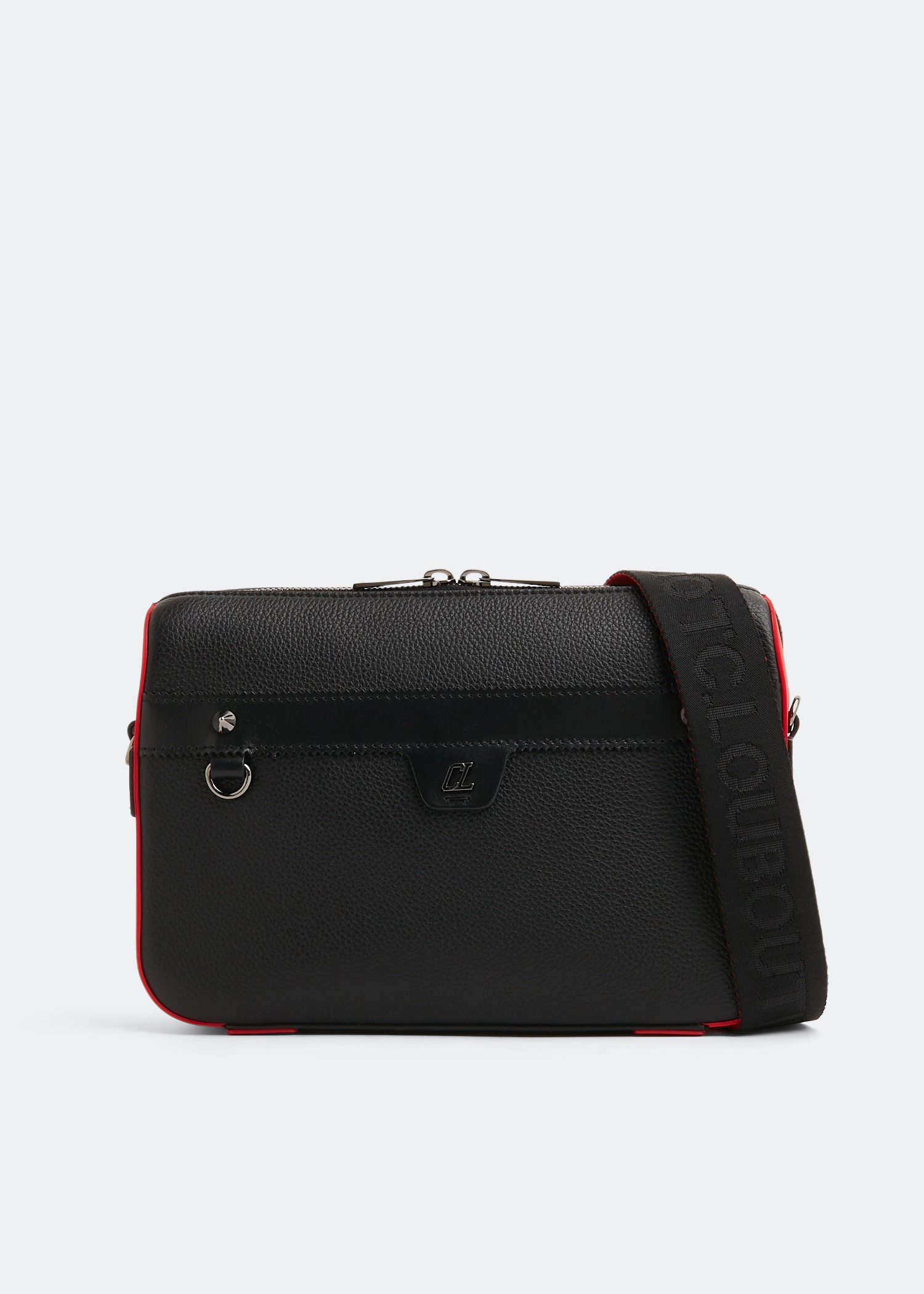 Christian Louboutin Ruisbuddy messenger bag for Men - Black