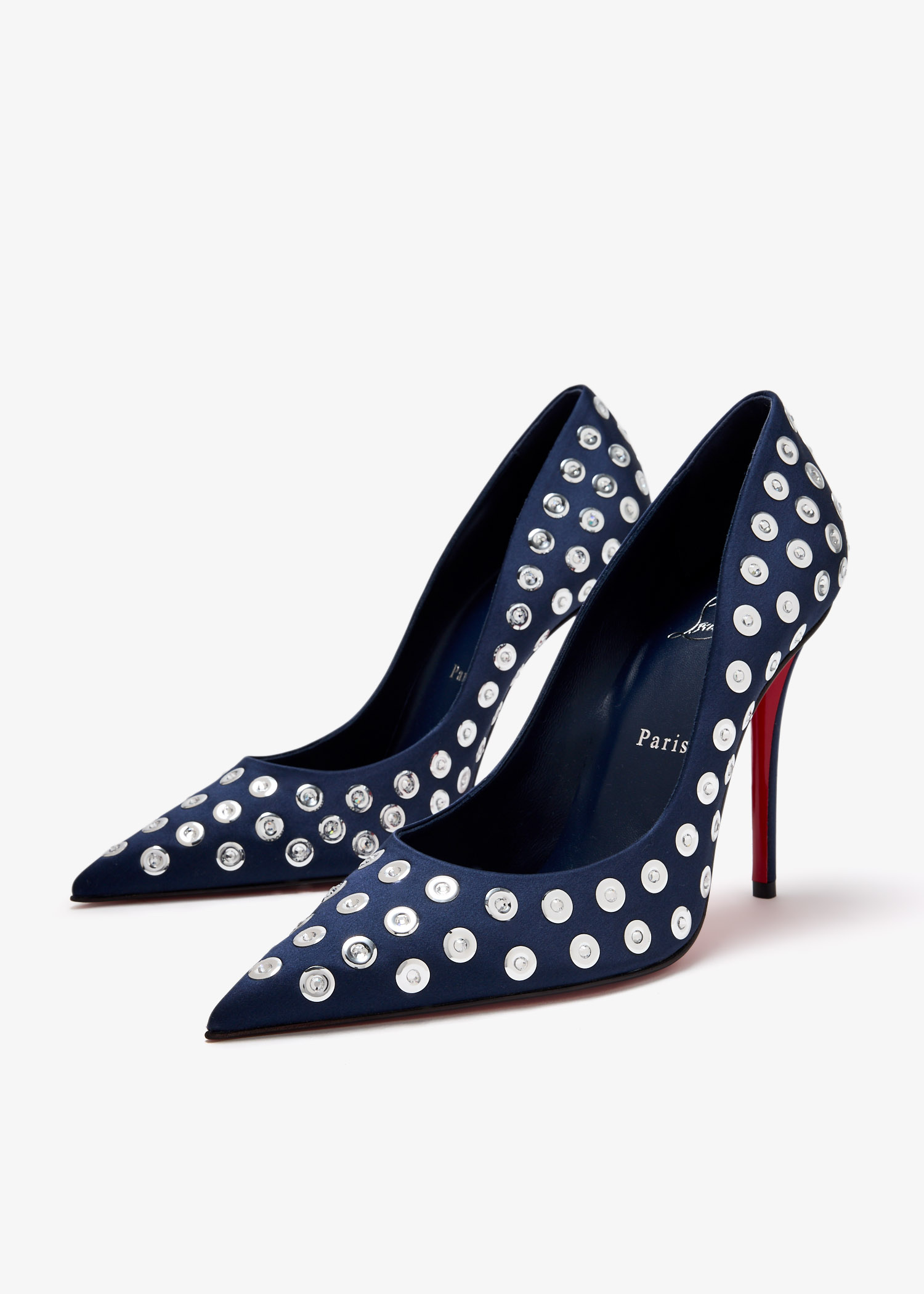 Christian Louboutin Miss Z Boum Boum mirror 100 pumps for