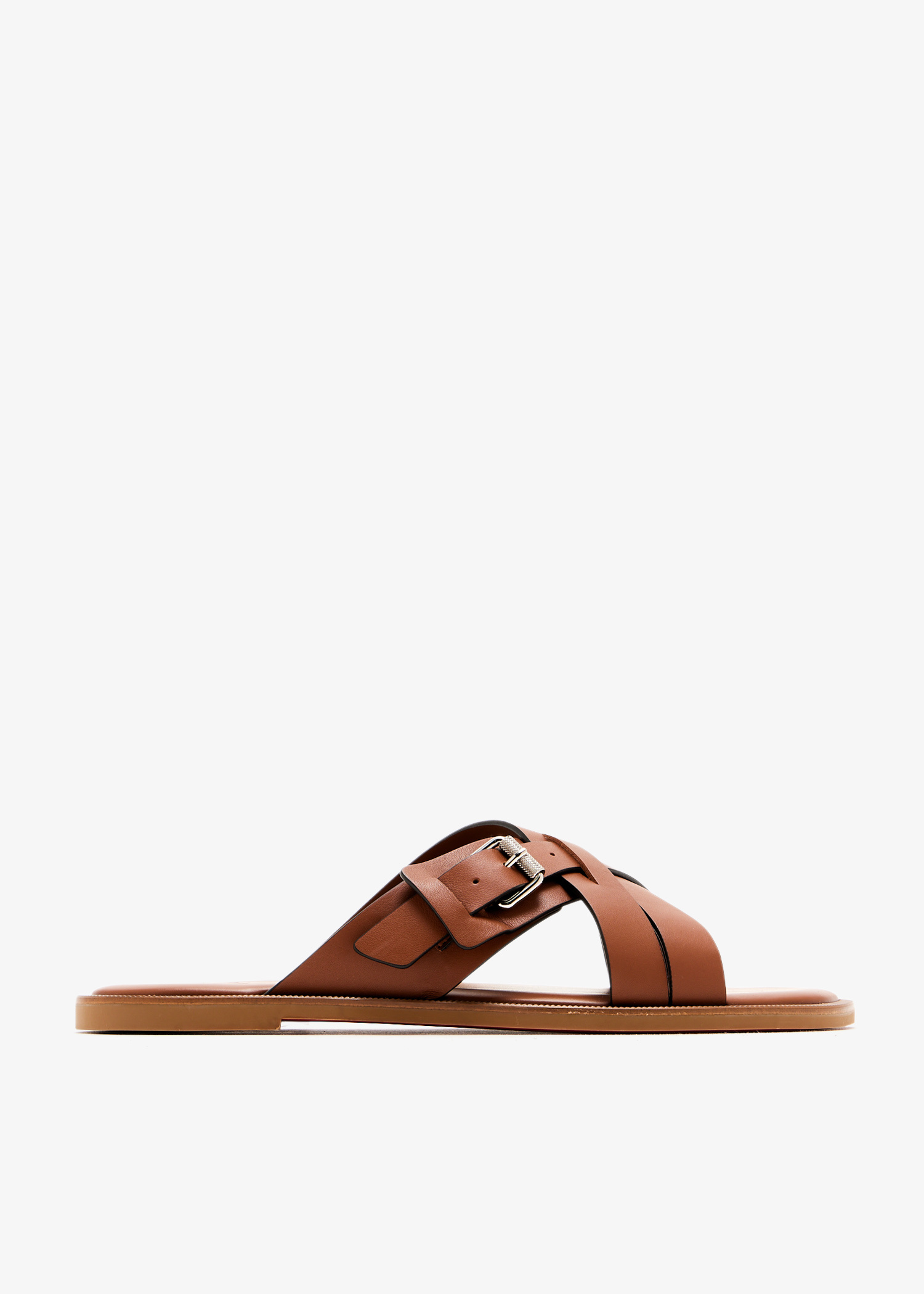 Christian Louboutin Emircross sandals for Men - Brown in UAE