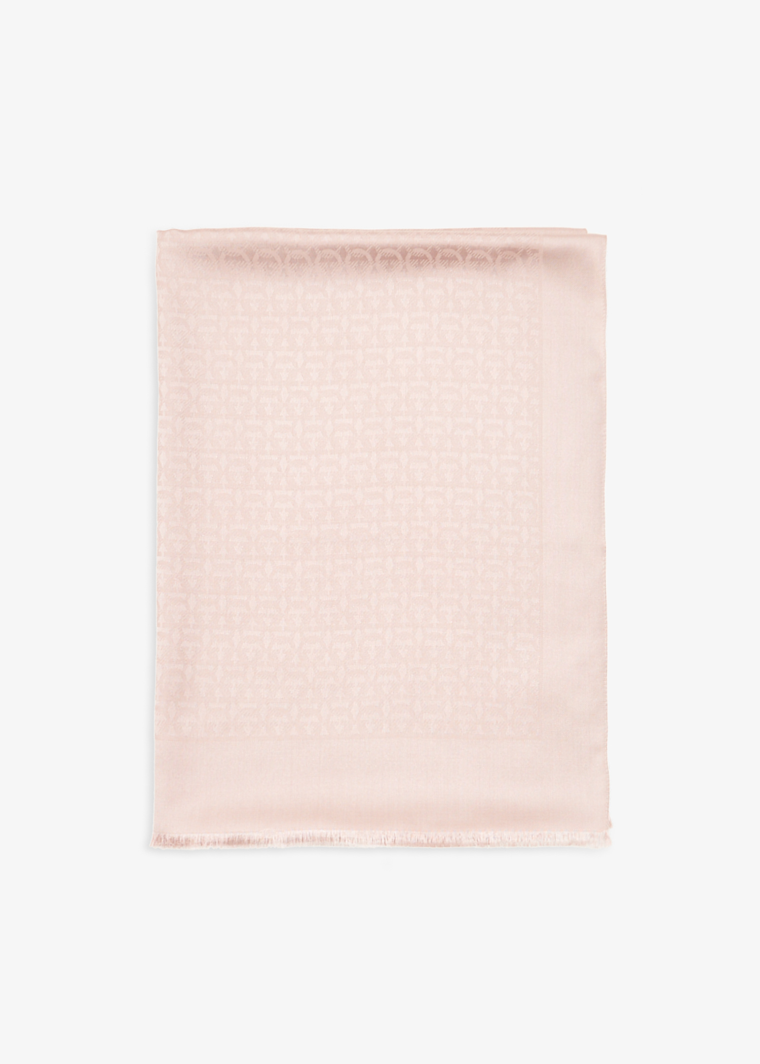 Ferragamo Gancini scarf for Women Pink in KSA Level Shoes