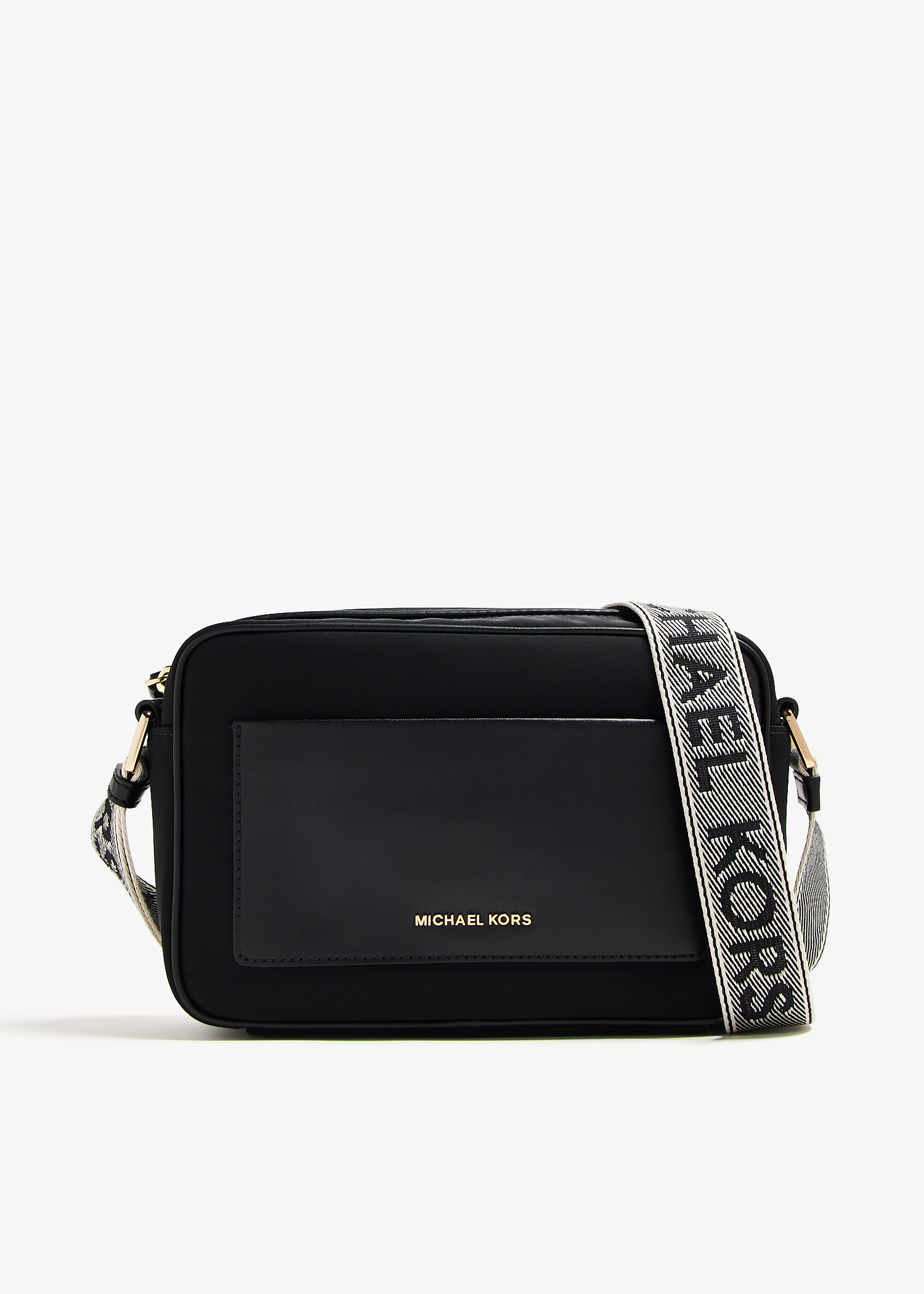 Michael Kors Jet Set large nylon crossbody bag for Women - Black