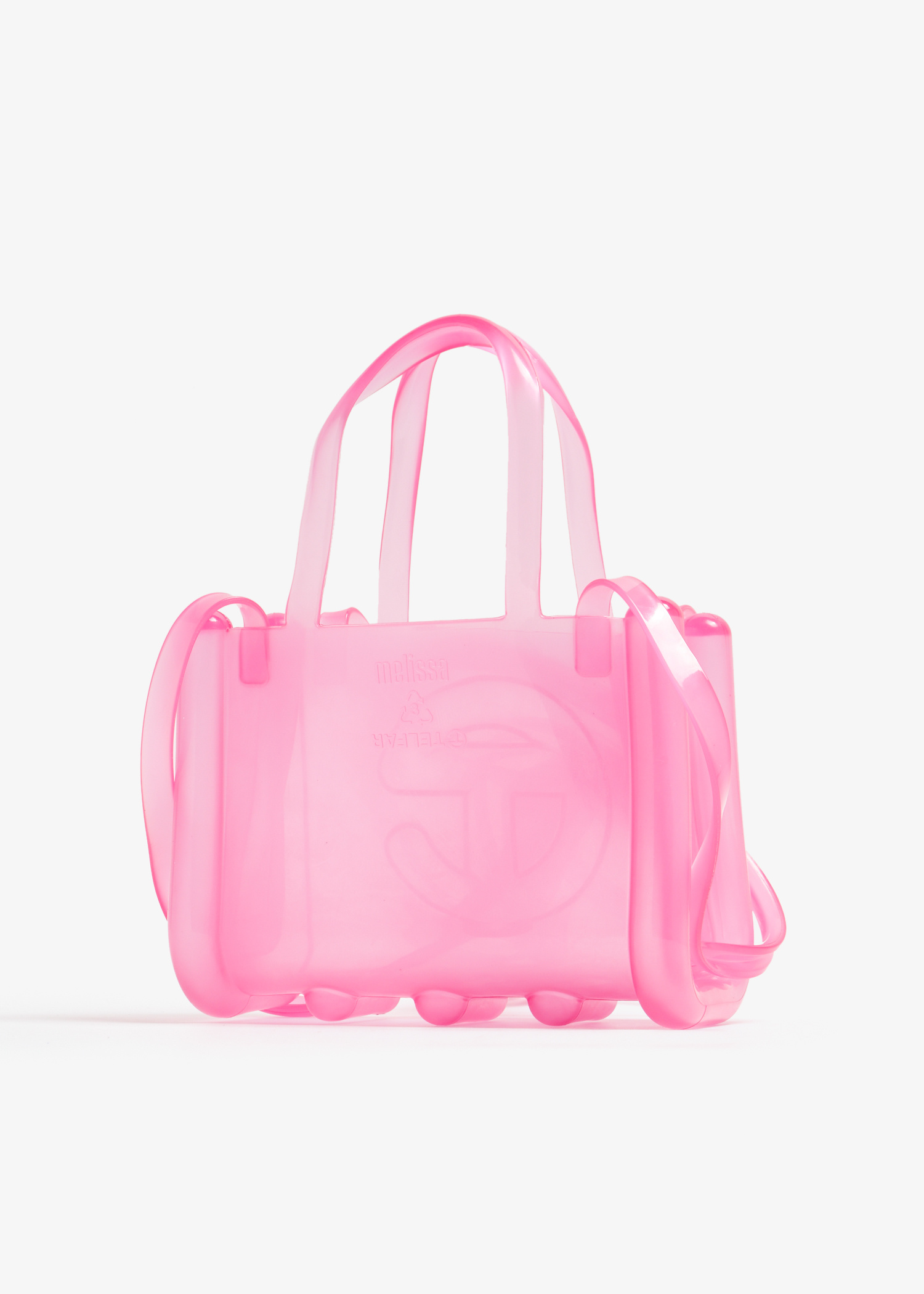 Melissa x TELFAR Small shopper bag for Women - Pink in UAE | Level 