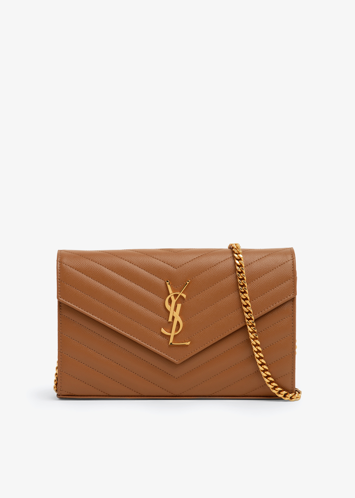 SAINT LAURENT PARIS｜HALF-LENGTH WALLETS (651026 BOW91 1 Saint Laurent Flap card case for Women - Purple in UAE