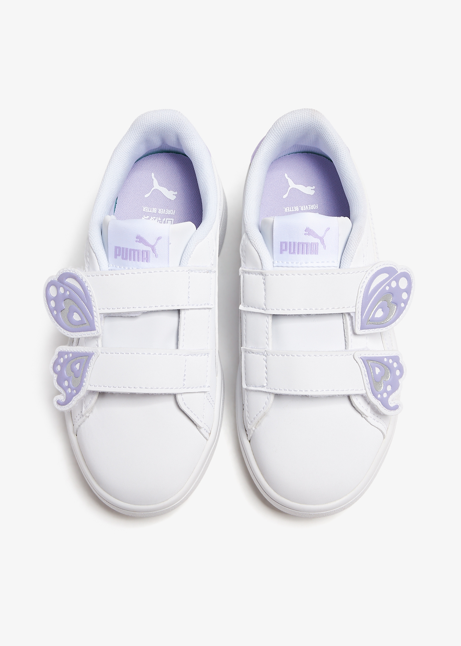Puma Smash 3.0 V sneakers for Girl - White in UAE | Level Shoes