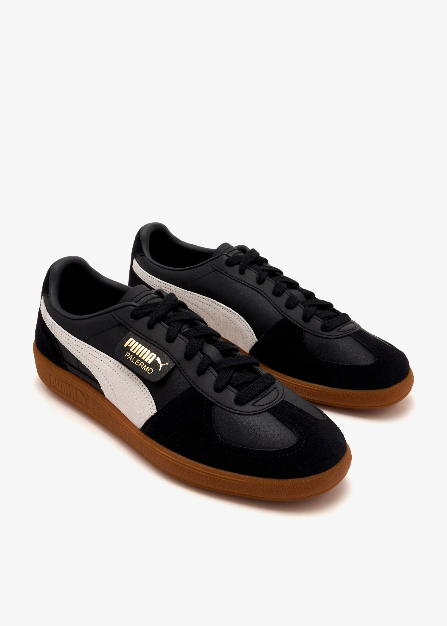Palermo Size: 6 black 売り切り最終価格 Puma Palermo leather sneakers for ADULT-UNISEX, Men, Women