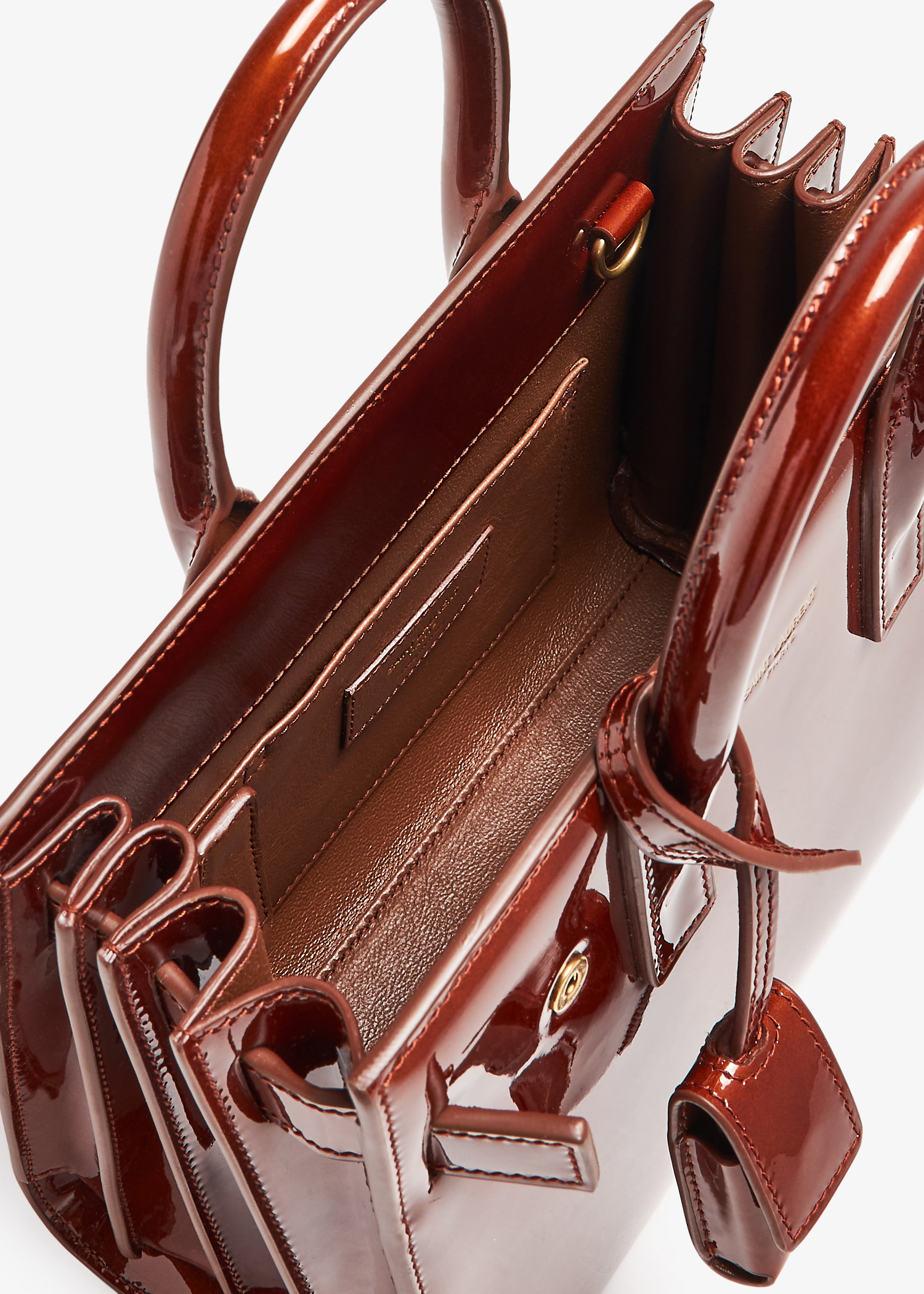 Saint Laurent Nano Sac De Jour bag for Women - Brown in UAE