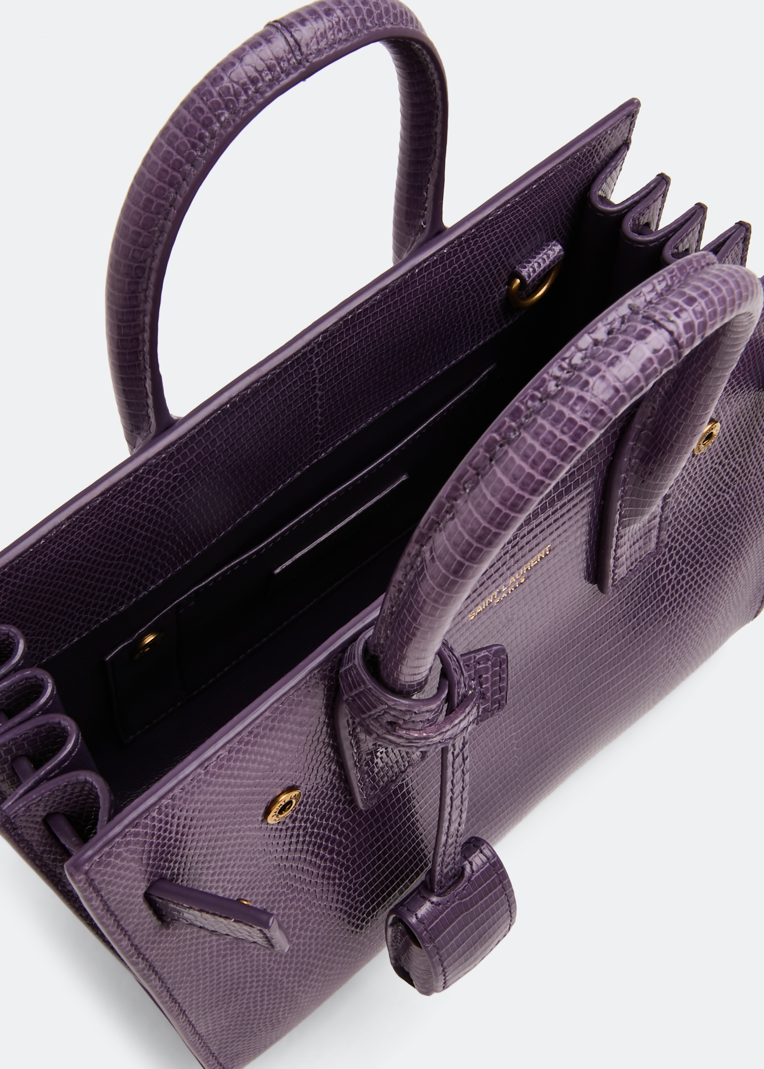 Saint Laurent Nano Sac de Jour tote bag for Women - Purple