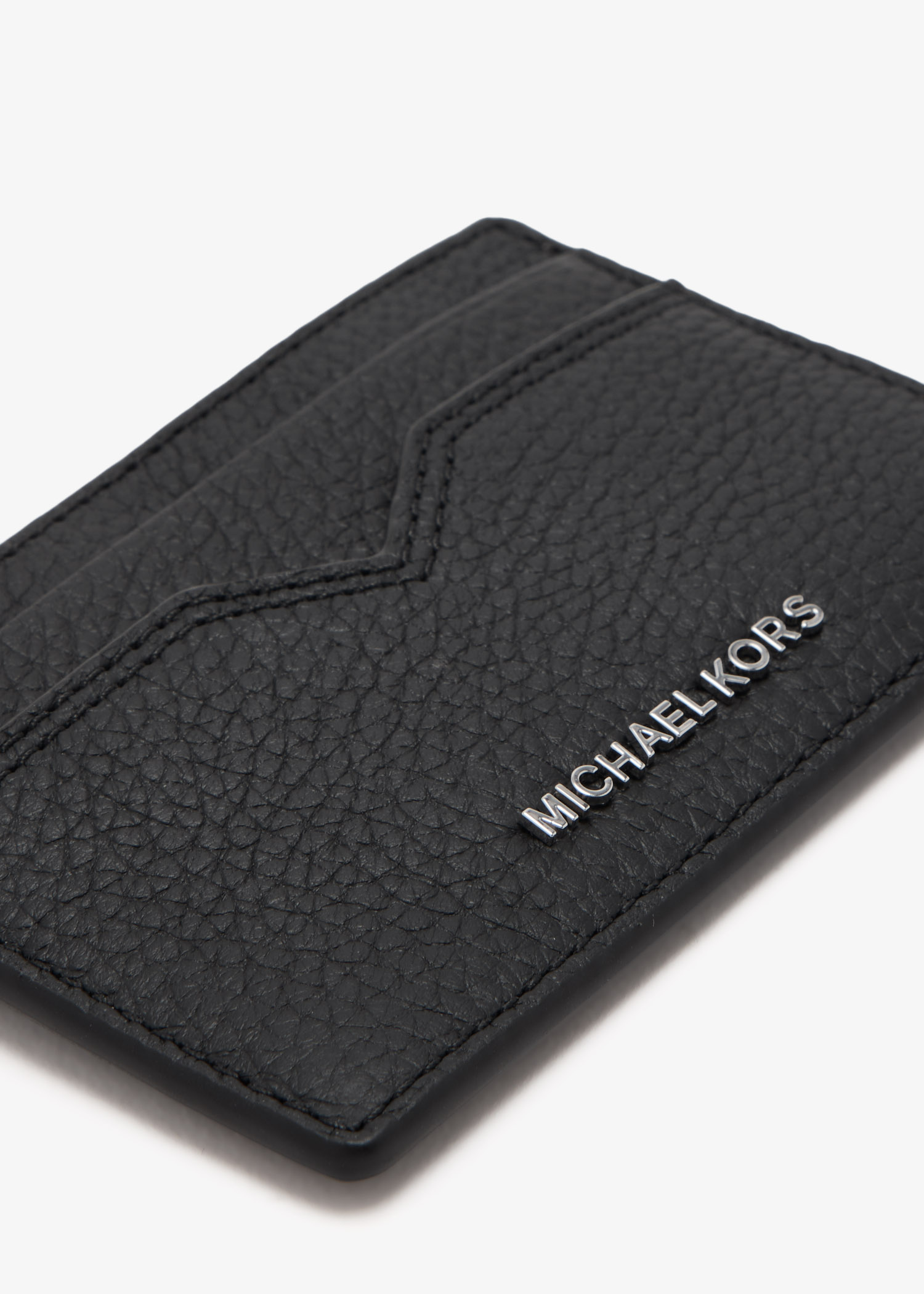 Michael Kors Notched card case for Men - Black in UAE