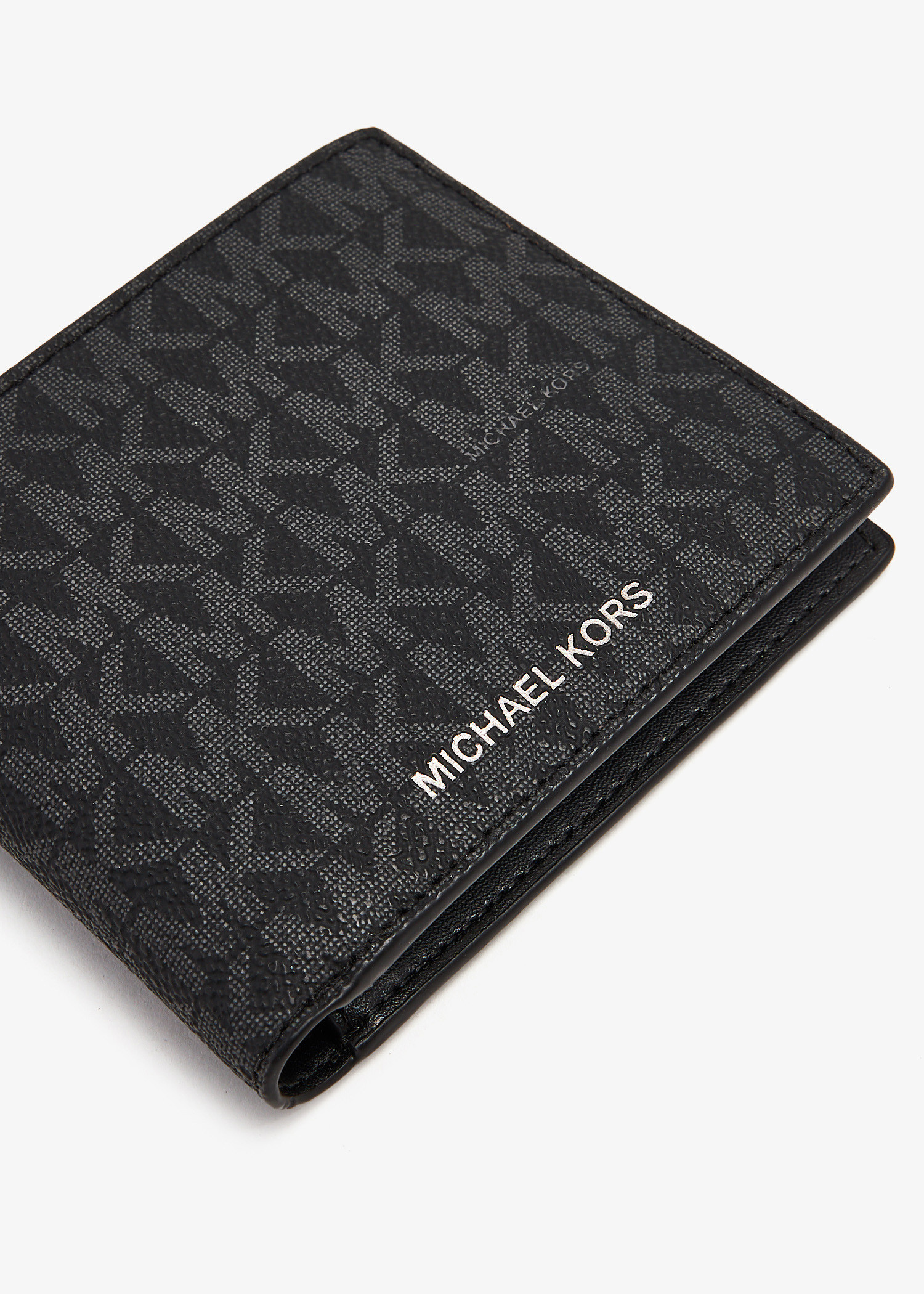 Michael Kors Hudson billfold wallet for Men - Black in USA | Level