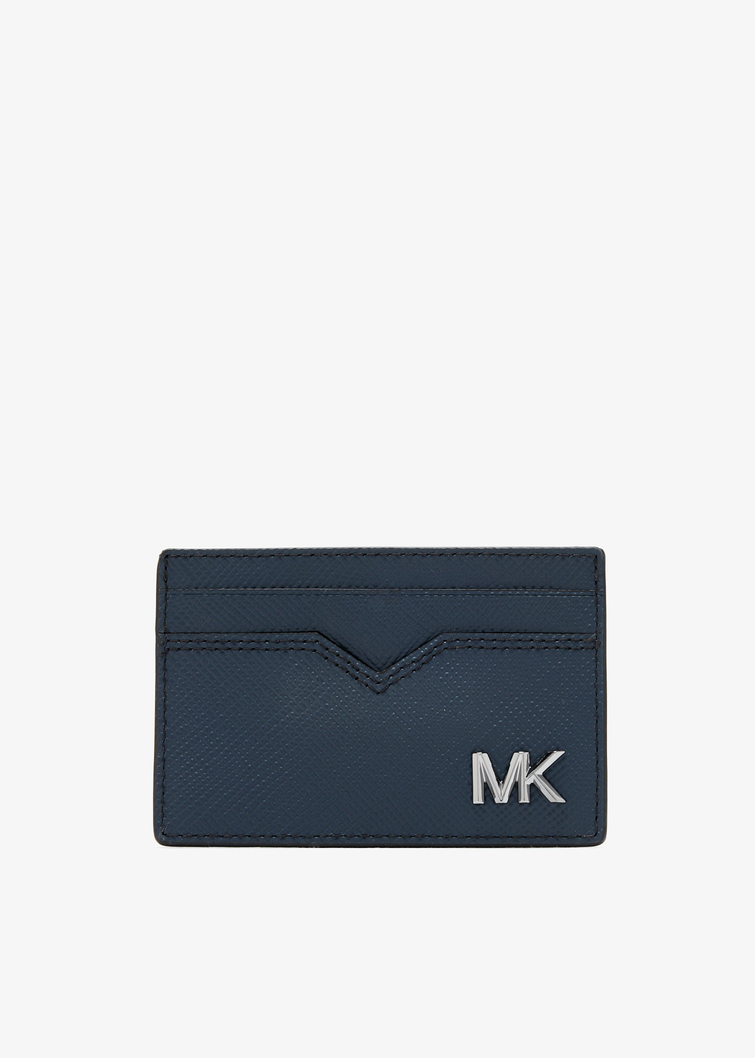 Michael Kors Notched card case for Men - Blue in UAE | Level