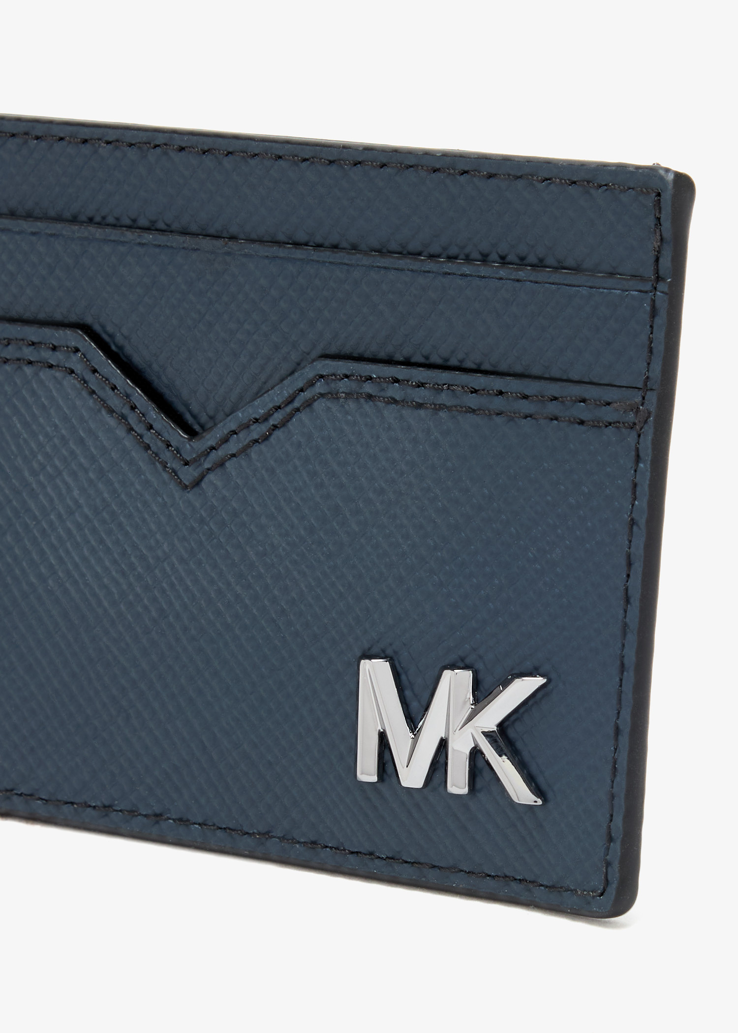 Michael Kors Notched card case for Men - Blue in UAE | Level