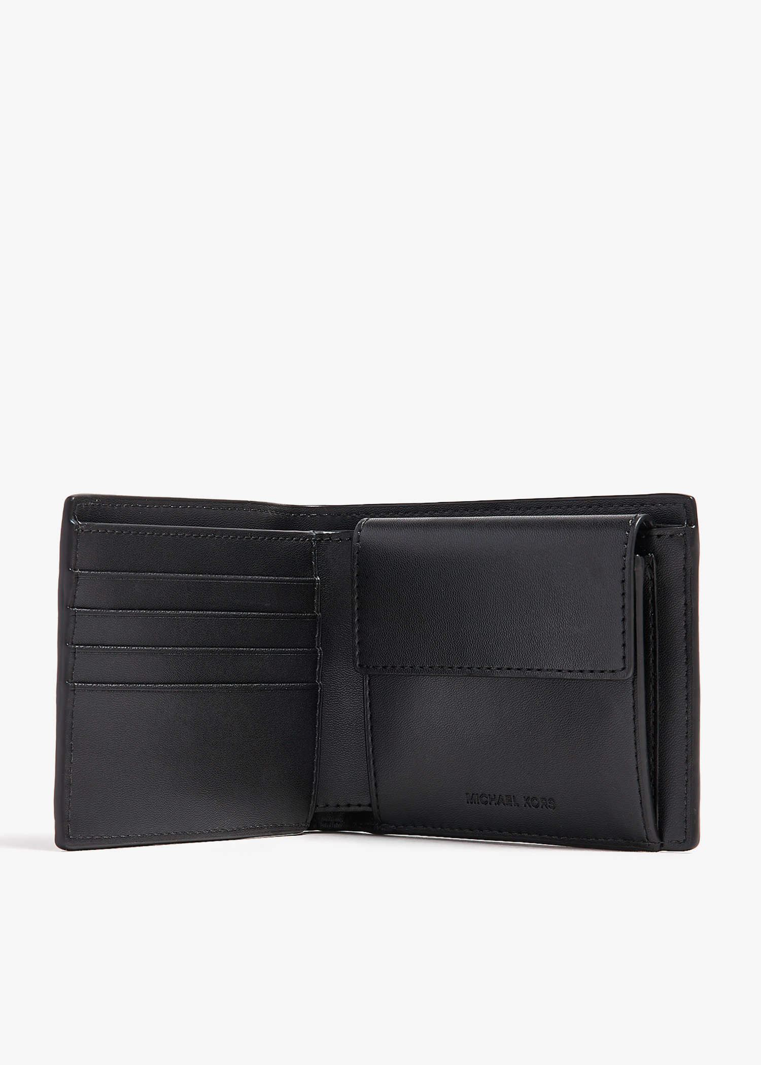 Michael Kors Hudson billfold wallet for Men - Black in KSA | Level