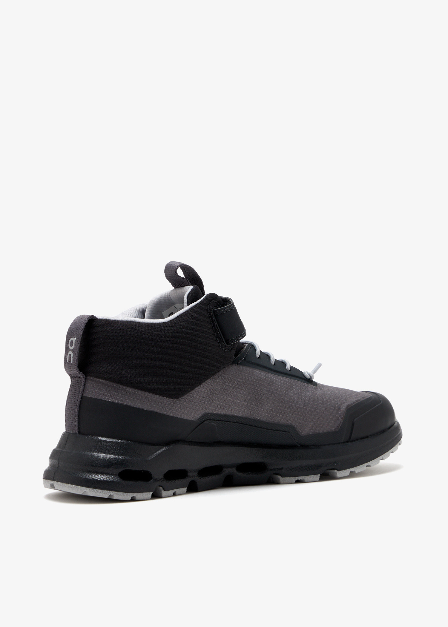 On Cloudhero mid-top waterproof sneakers for Kids Unisex - Black
