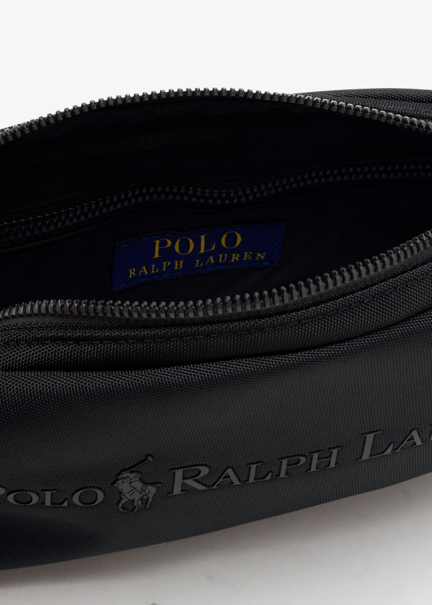【Ralph Lauren】Tonal ロゴ ウエストバッグ Polo Ralph Lauren Tonal Logo Waistpack in Black for Men | Lyst