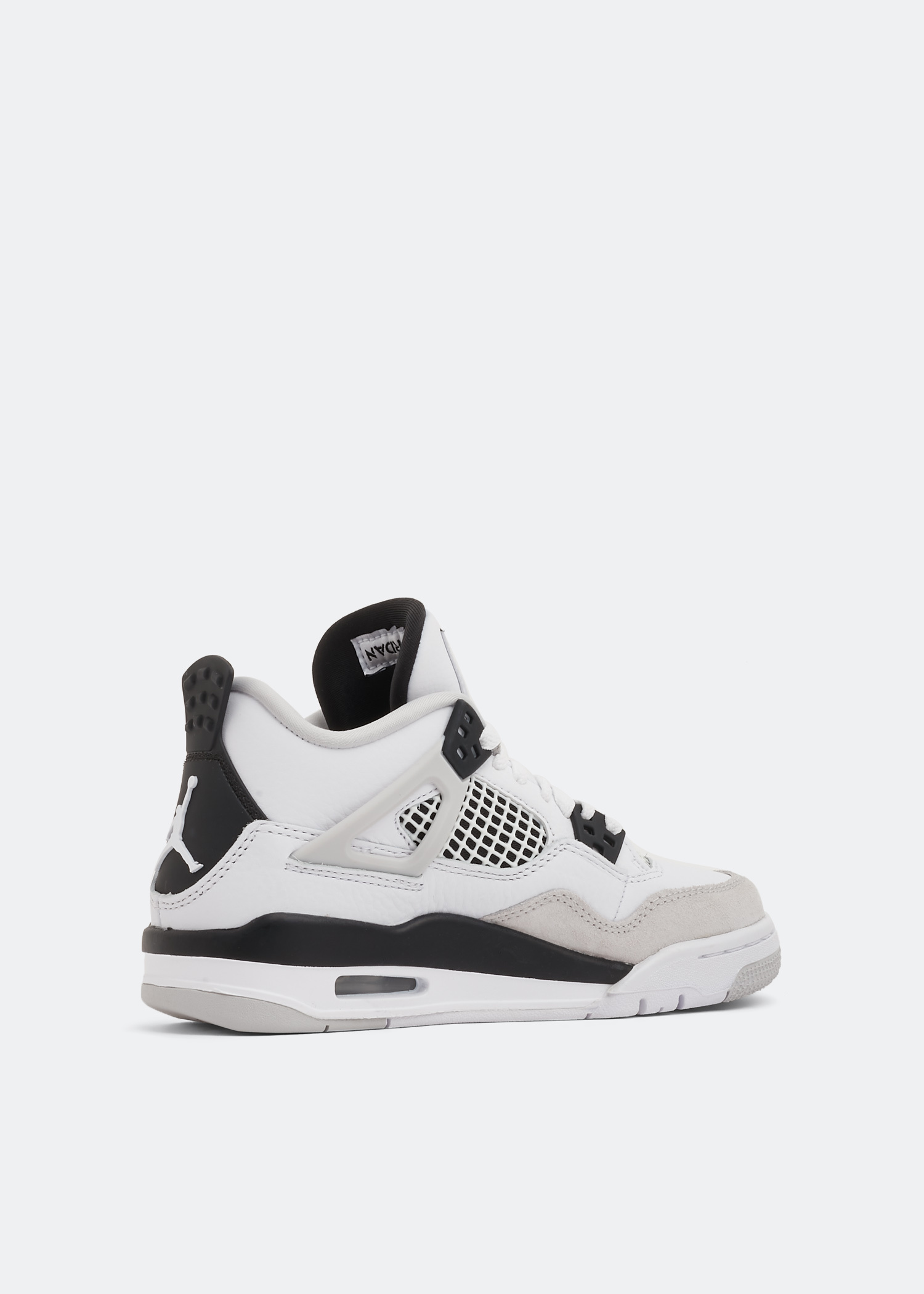 Nike Air Jordan 4 Retro 'White and Black' sneakers for Kids Unisex