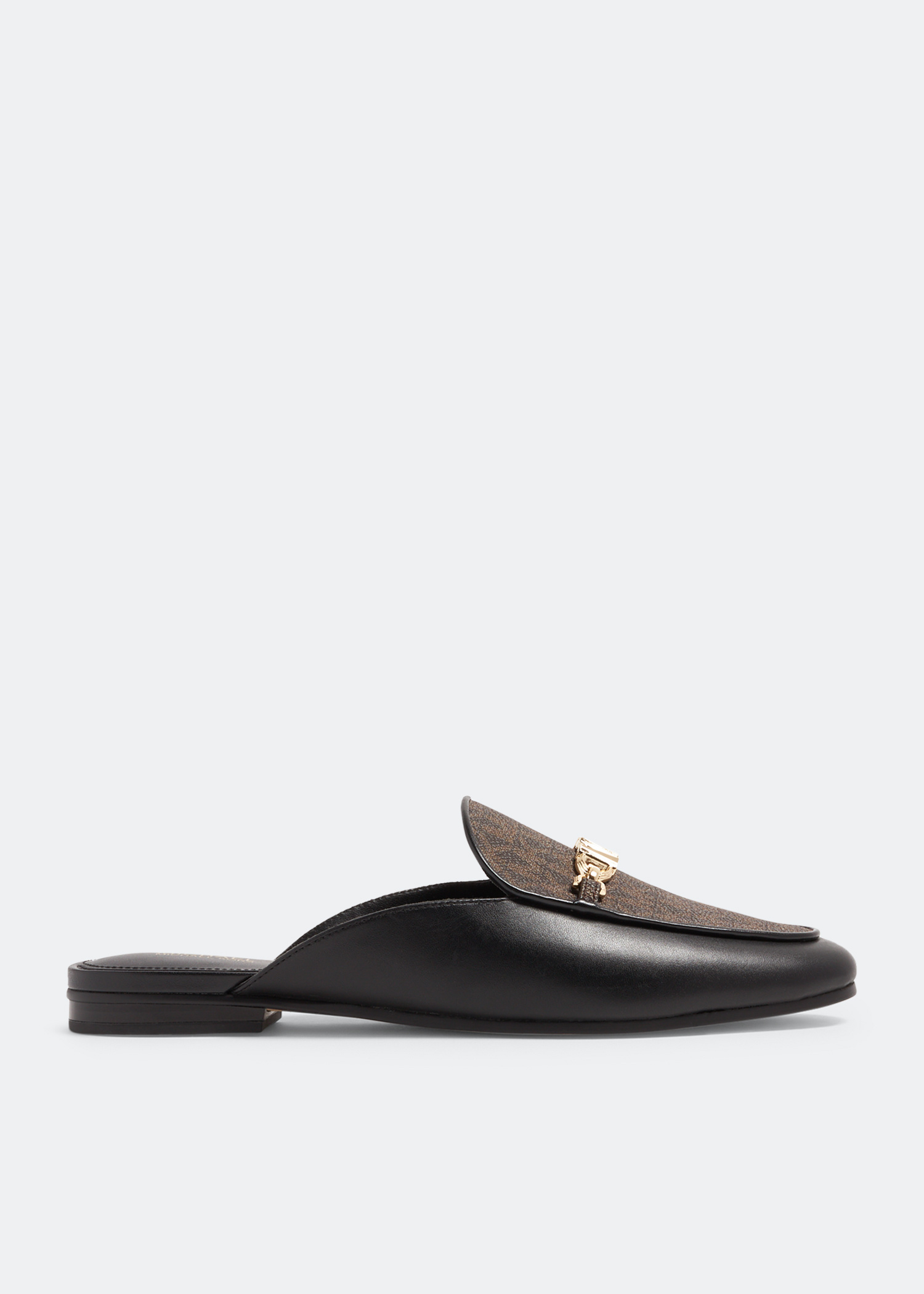 Michael Kors Tiffanie leather mules for Women - Black in UAE