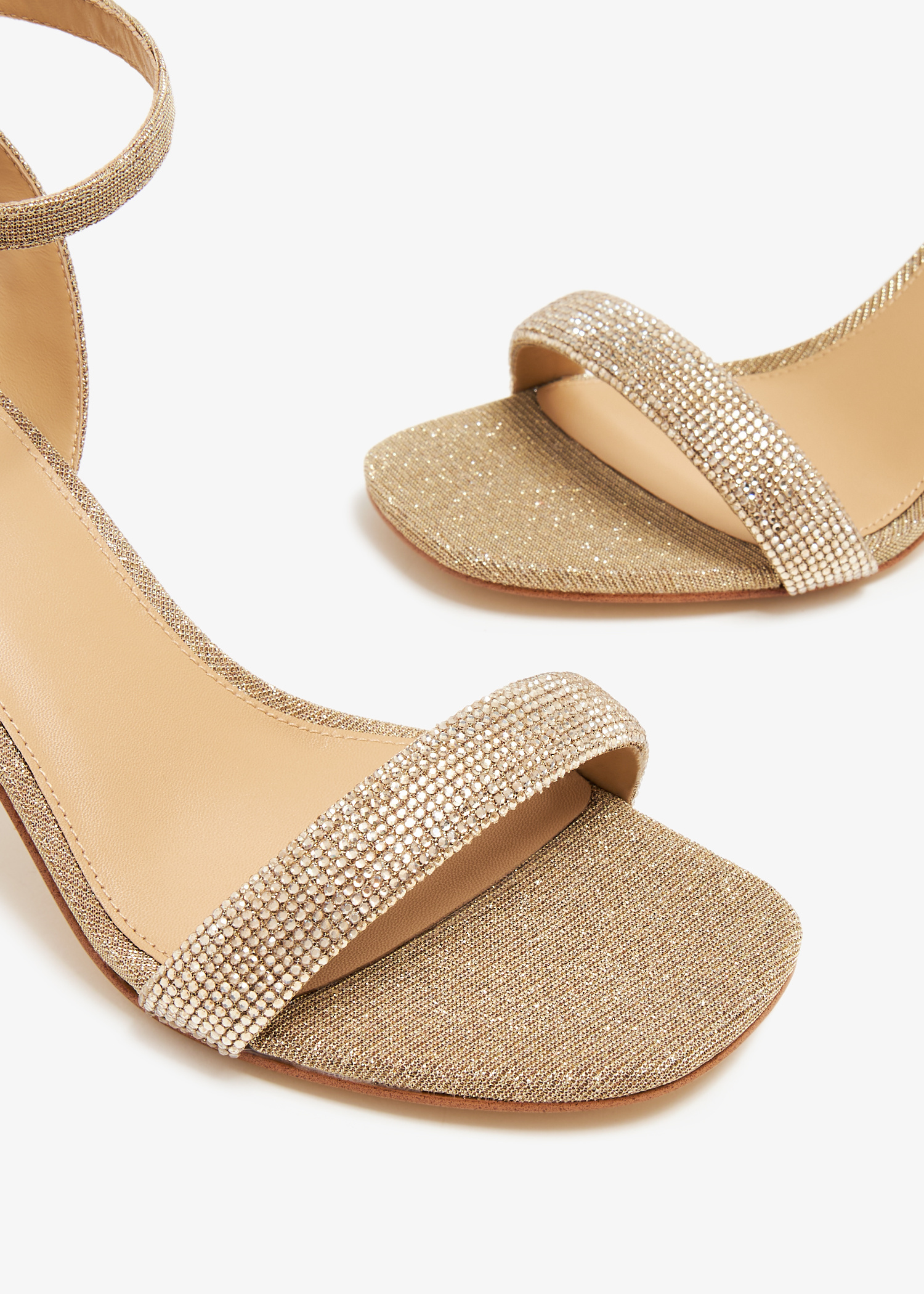 Michael Kors Carrie sandals for Women - Gold in UAE | Level