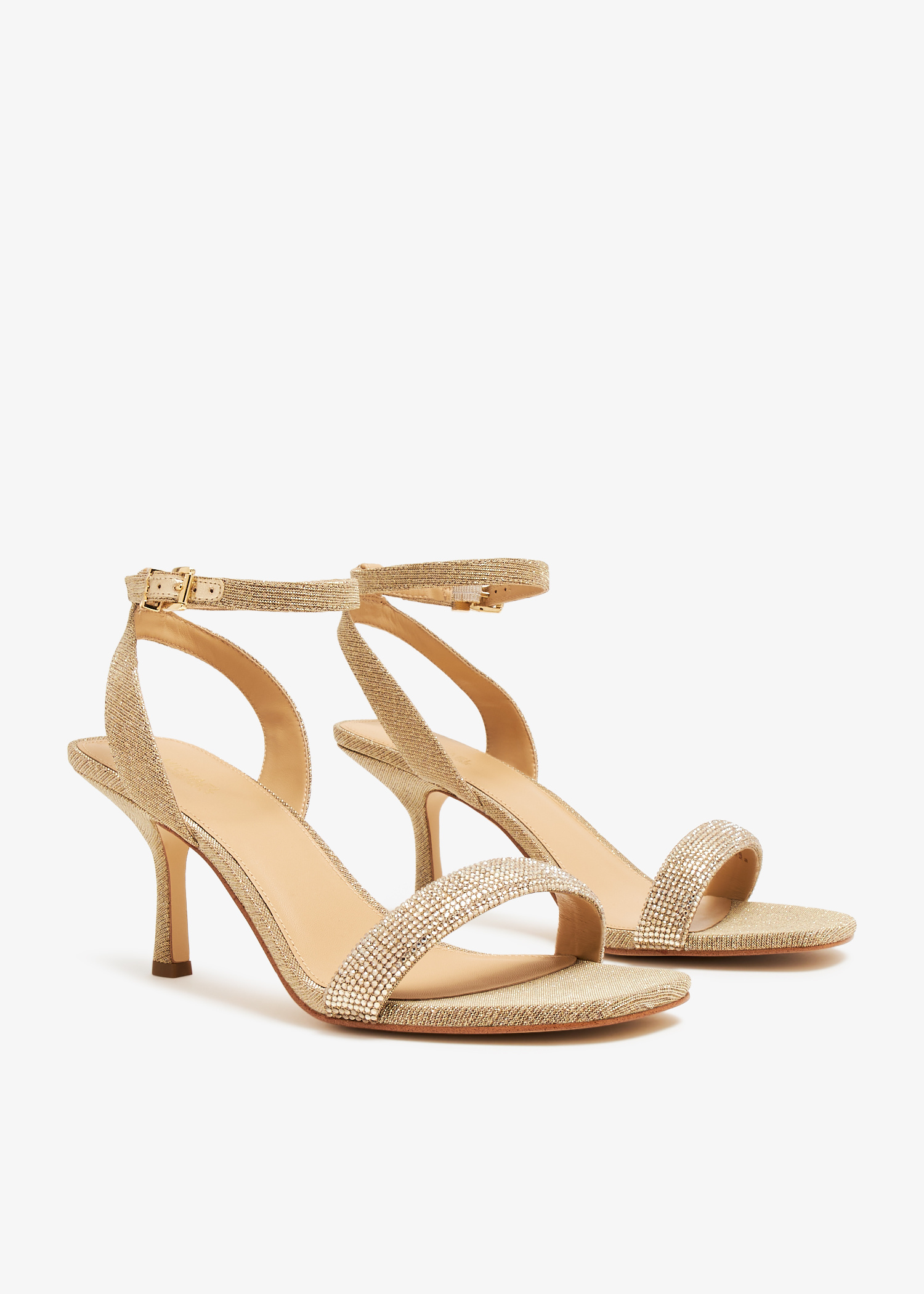 Michael Kors Carrie sandals for Women - Gold in UAE | Level