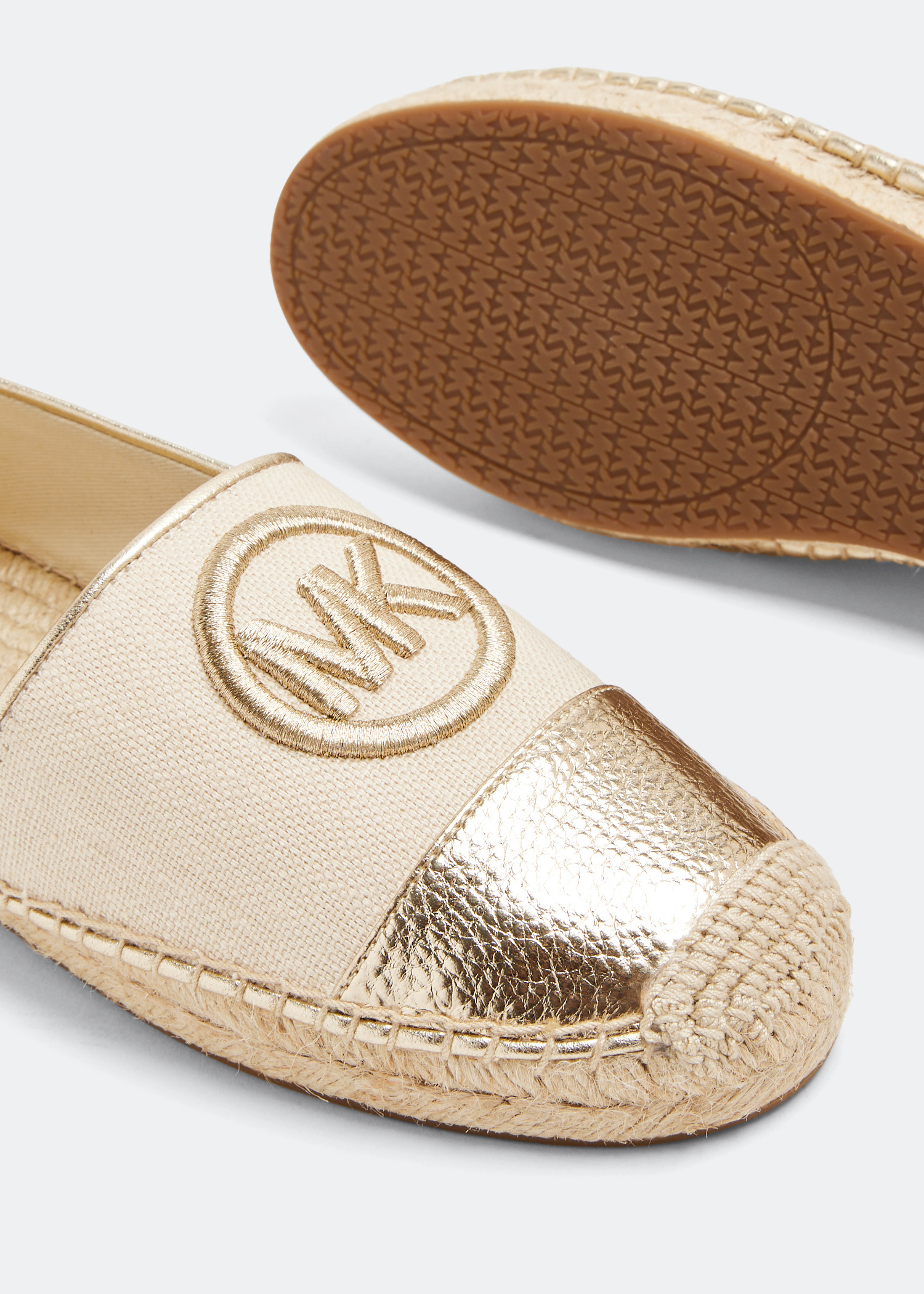 フラットシューズ Michael Kors Woman Espadrilles Brown 40S5LYFS1M 740 Michael Kors Woman Espadrilles Brown 40S5LYFS1M 740 フラット