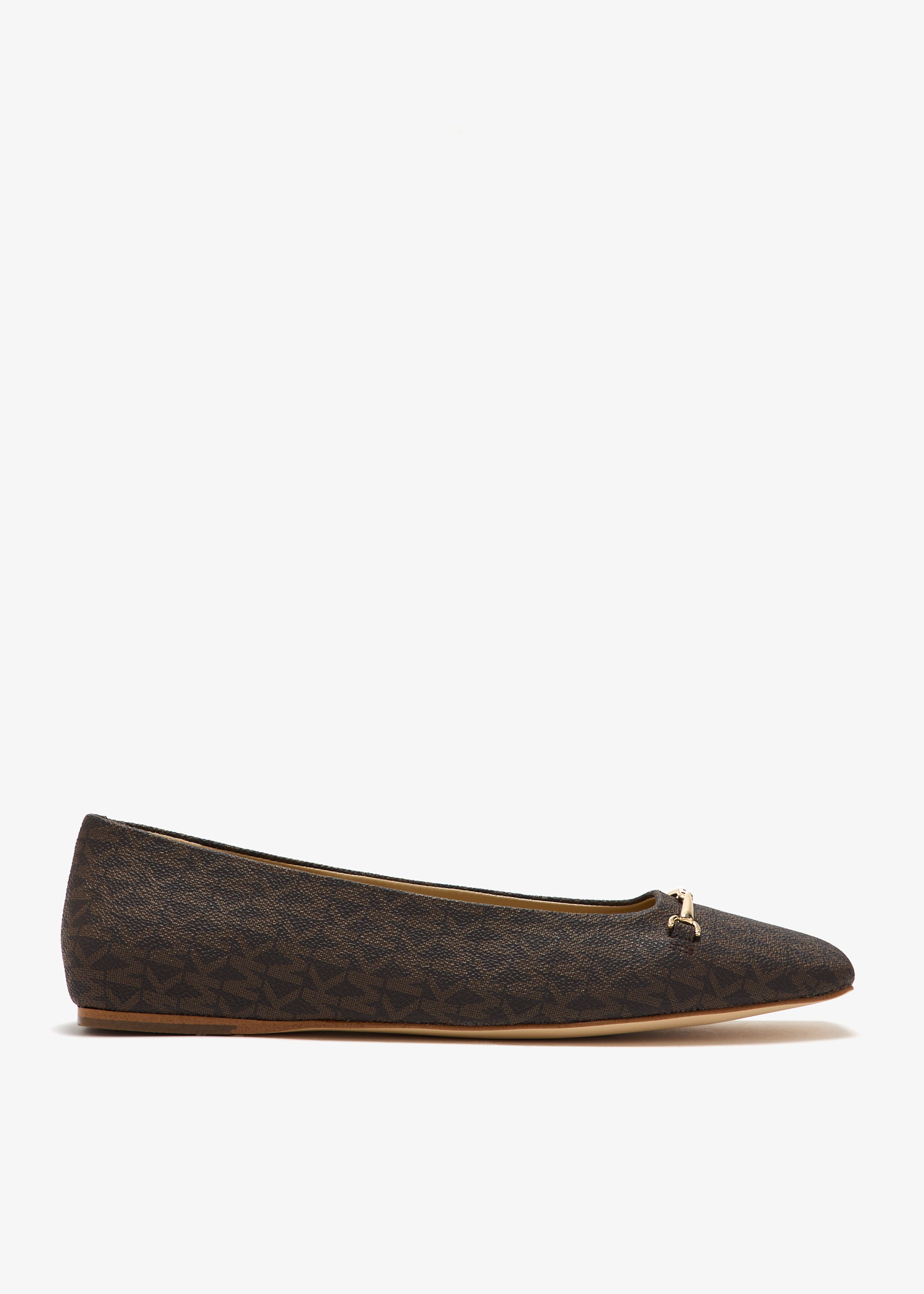 フラットシューズ Michael Kors Woman Ballet flats Dark 40T4CTFP1L 251 Collette Leather Ballet Flat | Michael Kors [SG]