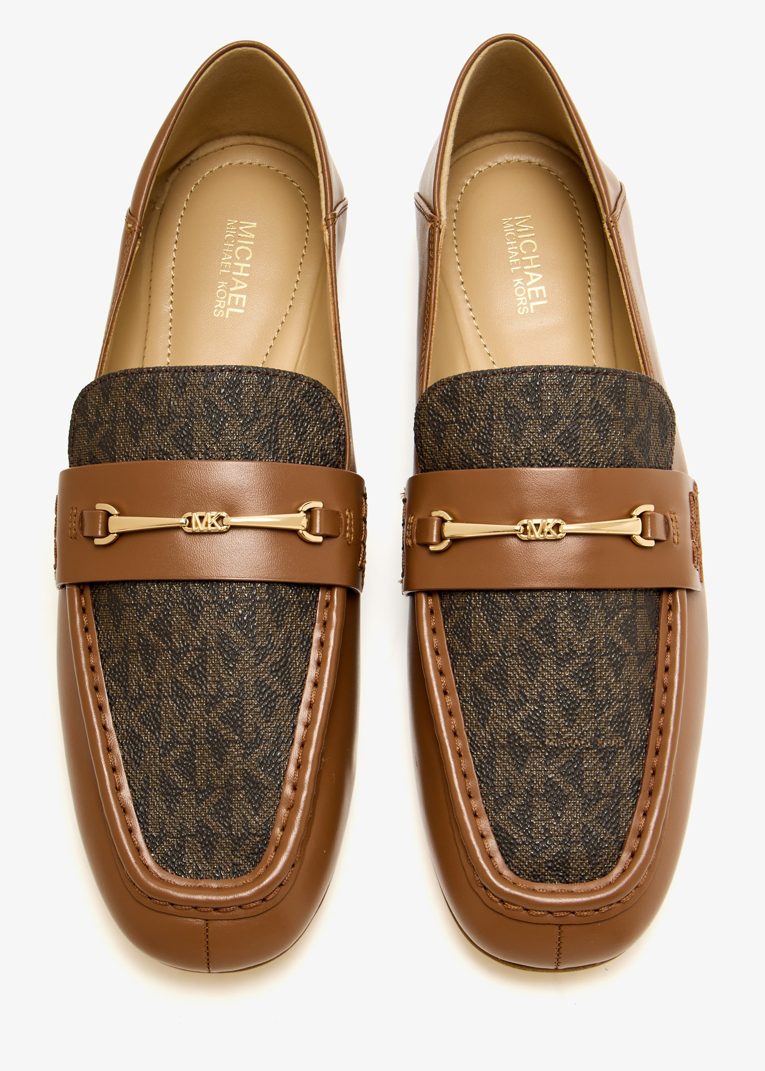 Michael Kors Lena loafers for Women - Brown in UAE | Level Shoes