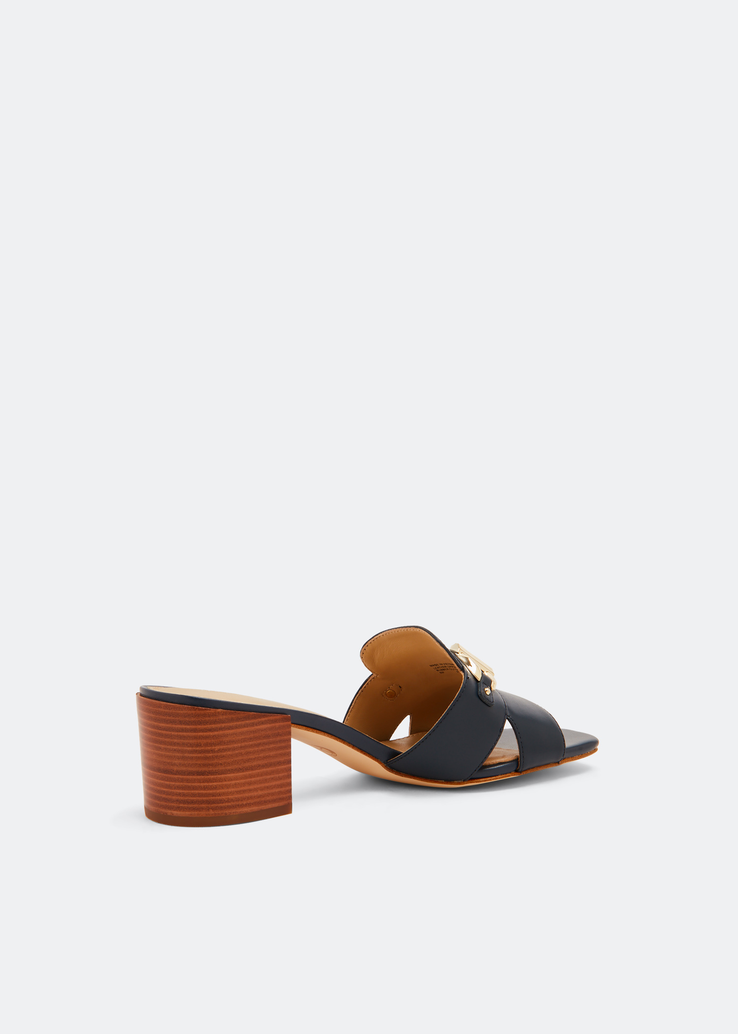 【新品未使用】MICHAEL KORSラムスウェードパンツ Michael Kors Izzy mules for Women - Blue in UAE | Level Shoes